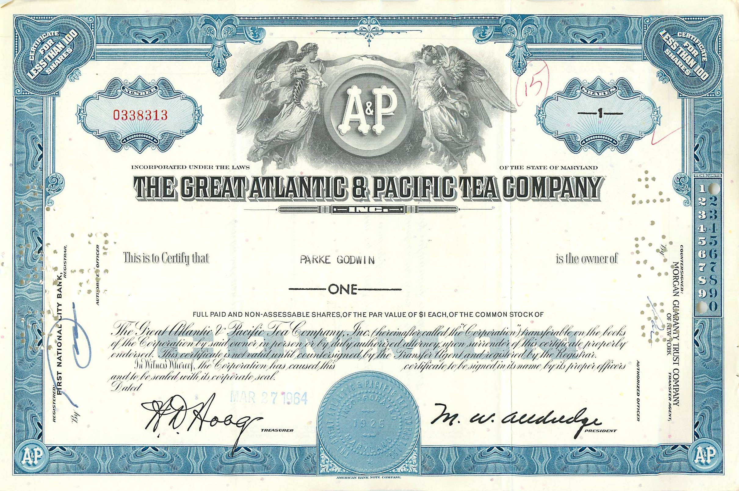 Coupon Share Action The Great Atlantic & Pacific Tea Company Ange Angel Femme