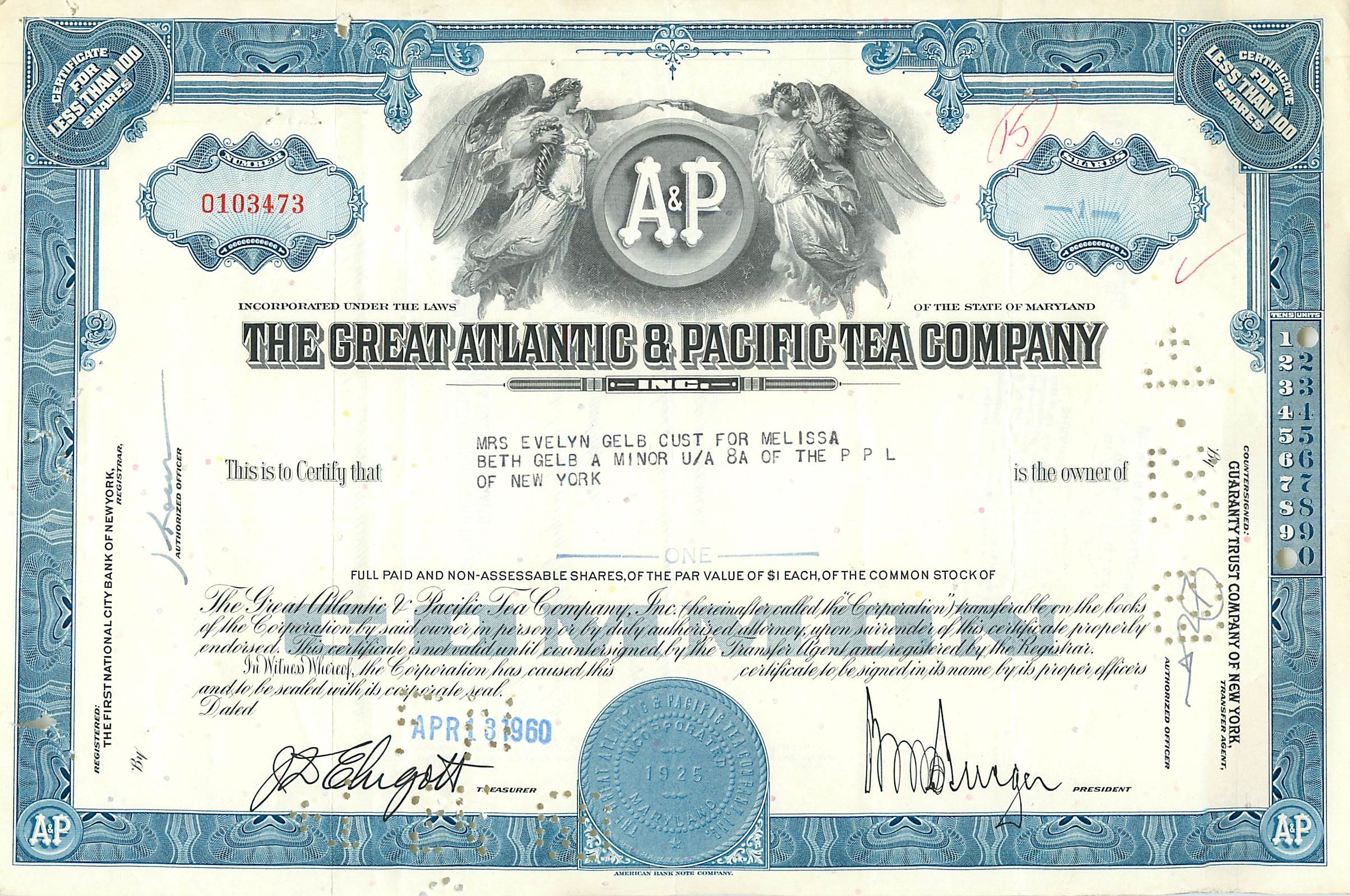 Coupon Share Action The Great Atlantic & Pacific Tea Company Ange Angel Femme