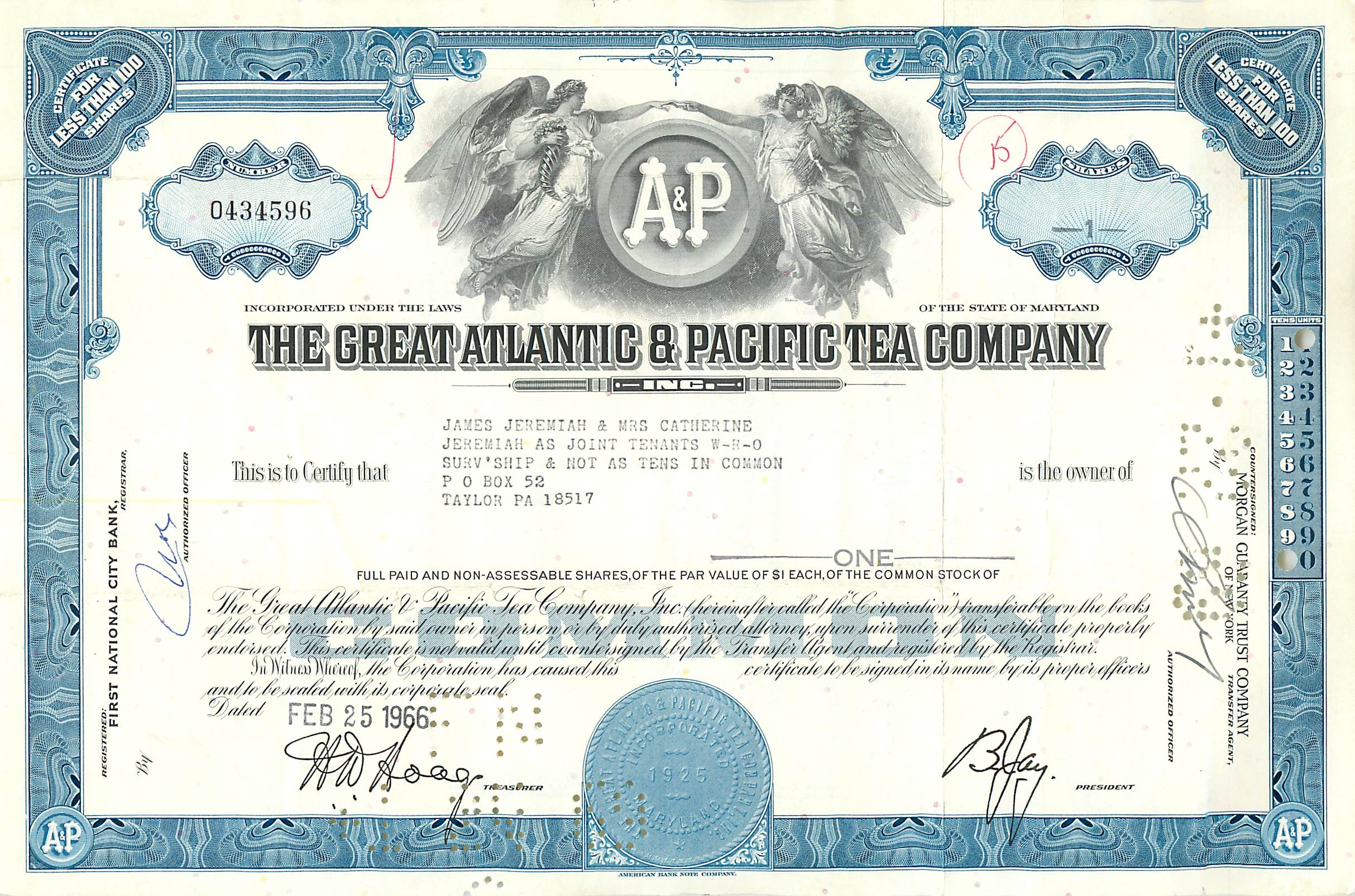 Coupon Share Action The Great Atlantic & Pacific Tea Company Ange Angel Femme