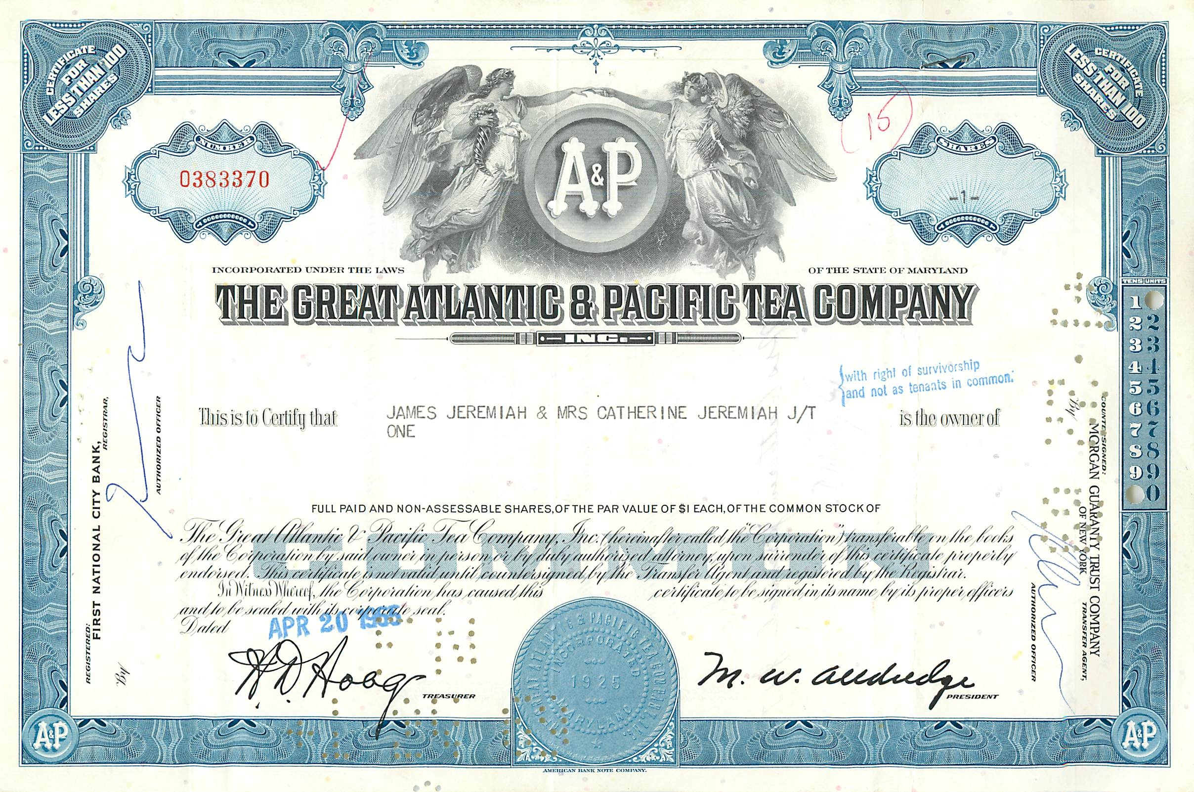 Coupon Share Action The Great Atlantic & Pacific Tea Company Ange Angel Femme