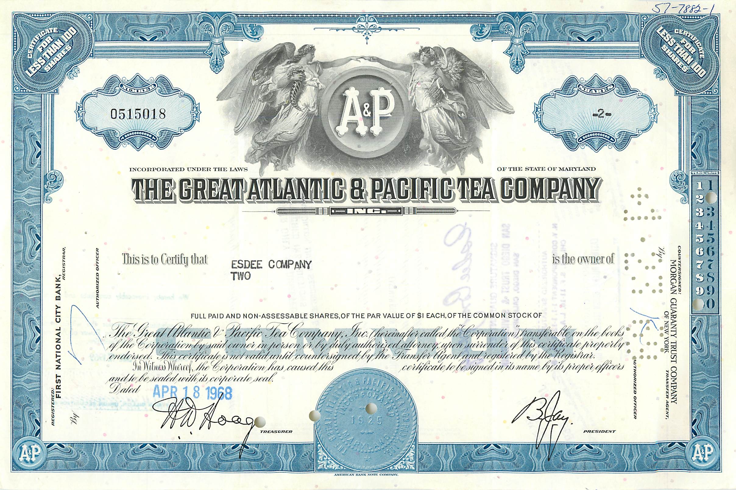 Coupon Share Action The Great Atlantic & Pacific Tea Company Ange Angel Femme