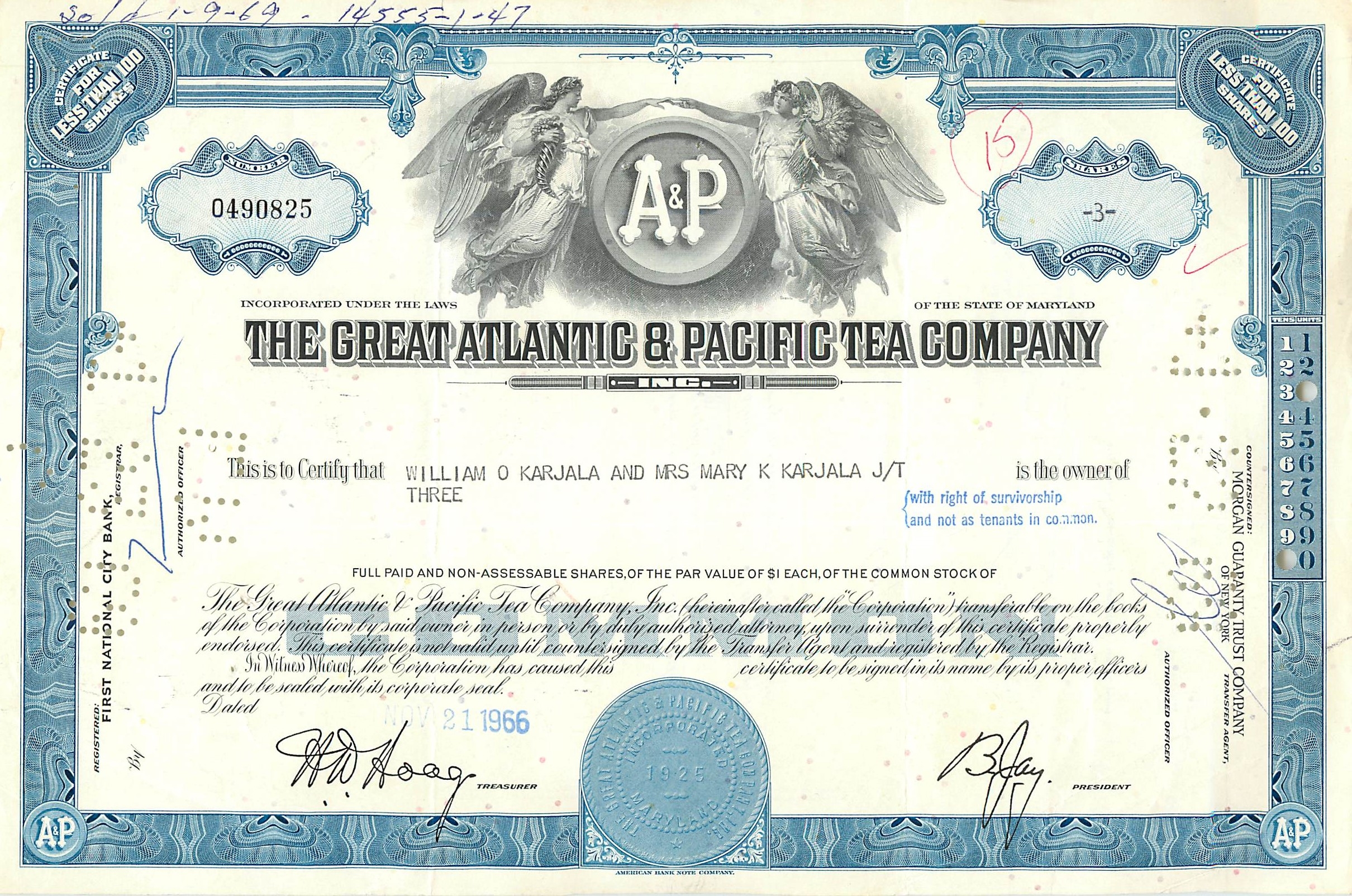 Coupon Share Action The Great Atlantic & Pacific Tea Company Ange Angel Femme