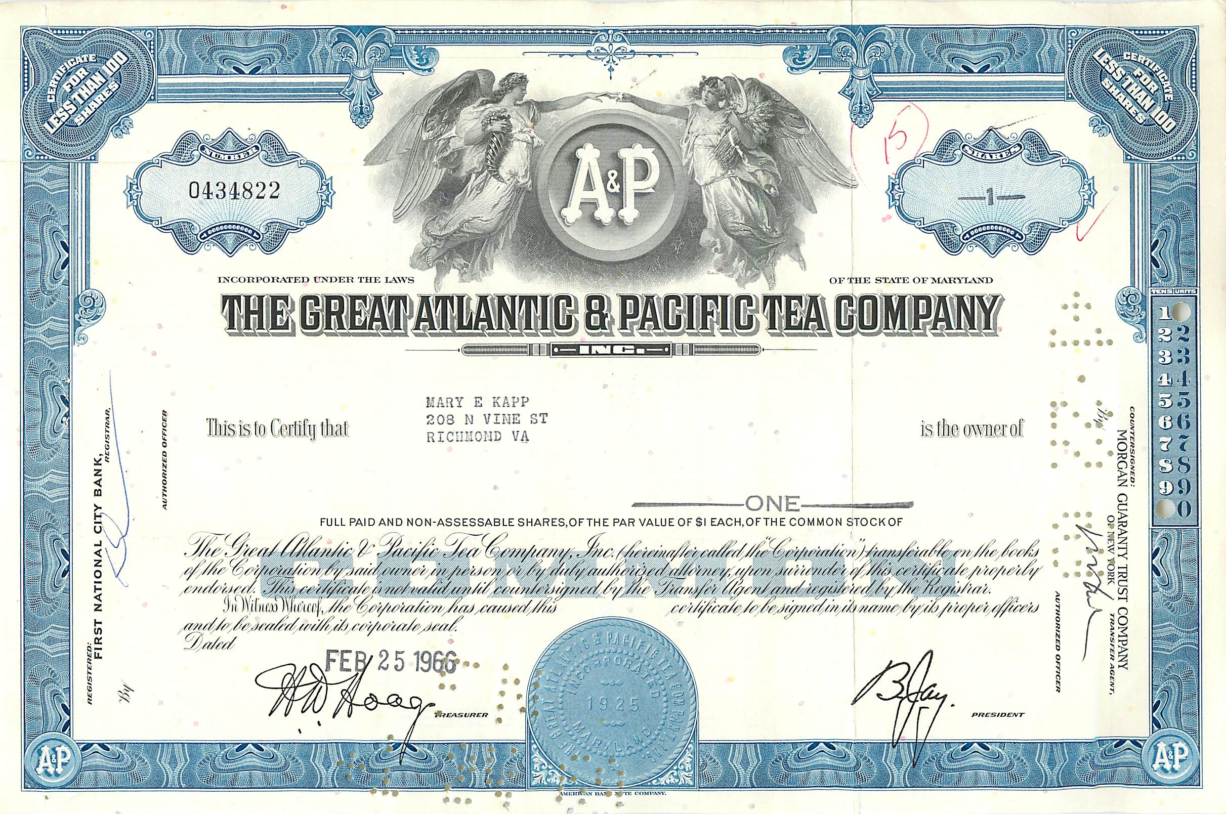 Coupon Share Action The Great Atlantic & Pacific Tea Company Ange Angel Femme
