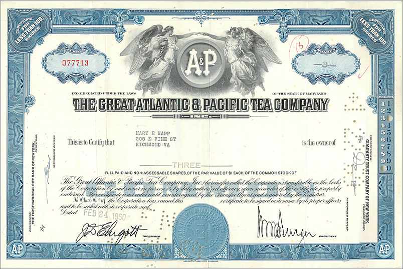 Coupon Share Action The Great Atlantic & Pacific Tea Company Ange Angel Femme