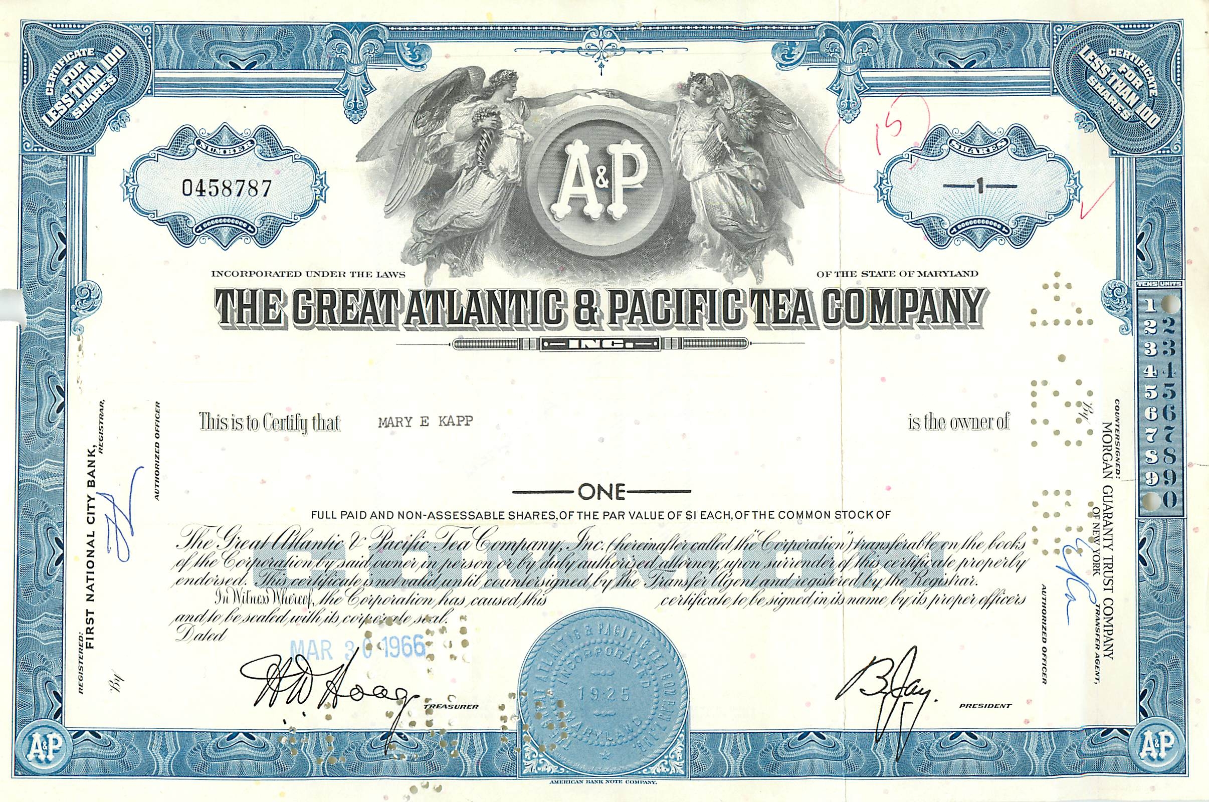 Coupon Share Action The Great Atlantic & Pacific Tea Company Ange Angel Femme