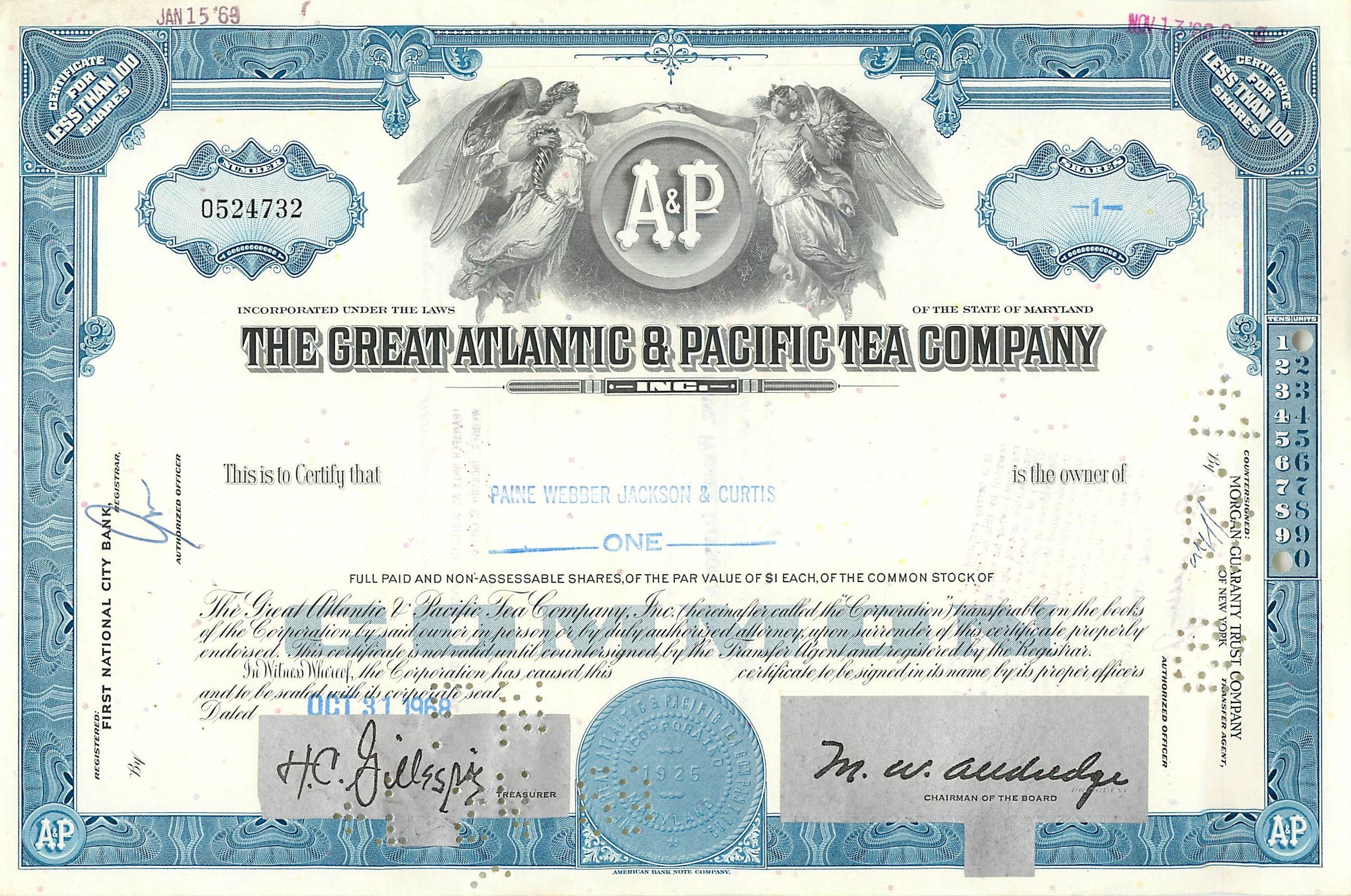 Coupon Share Action The Great Atlantic & Pacific Tea Company Ange Angel Femme