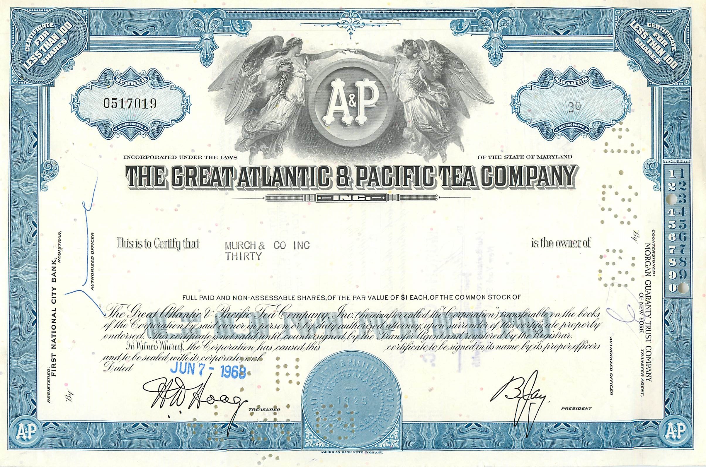 Coupon Share Action The Great Atlantic & Pacific Tea Company Ange Angel Femme