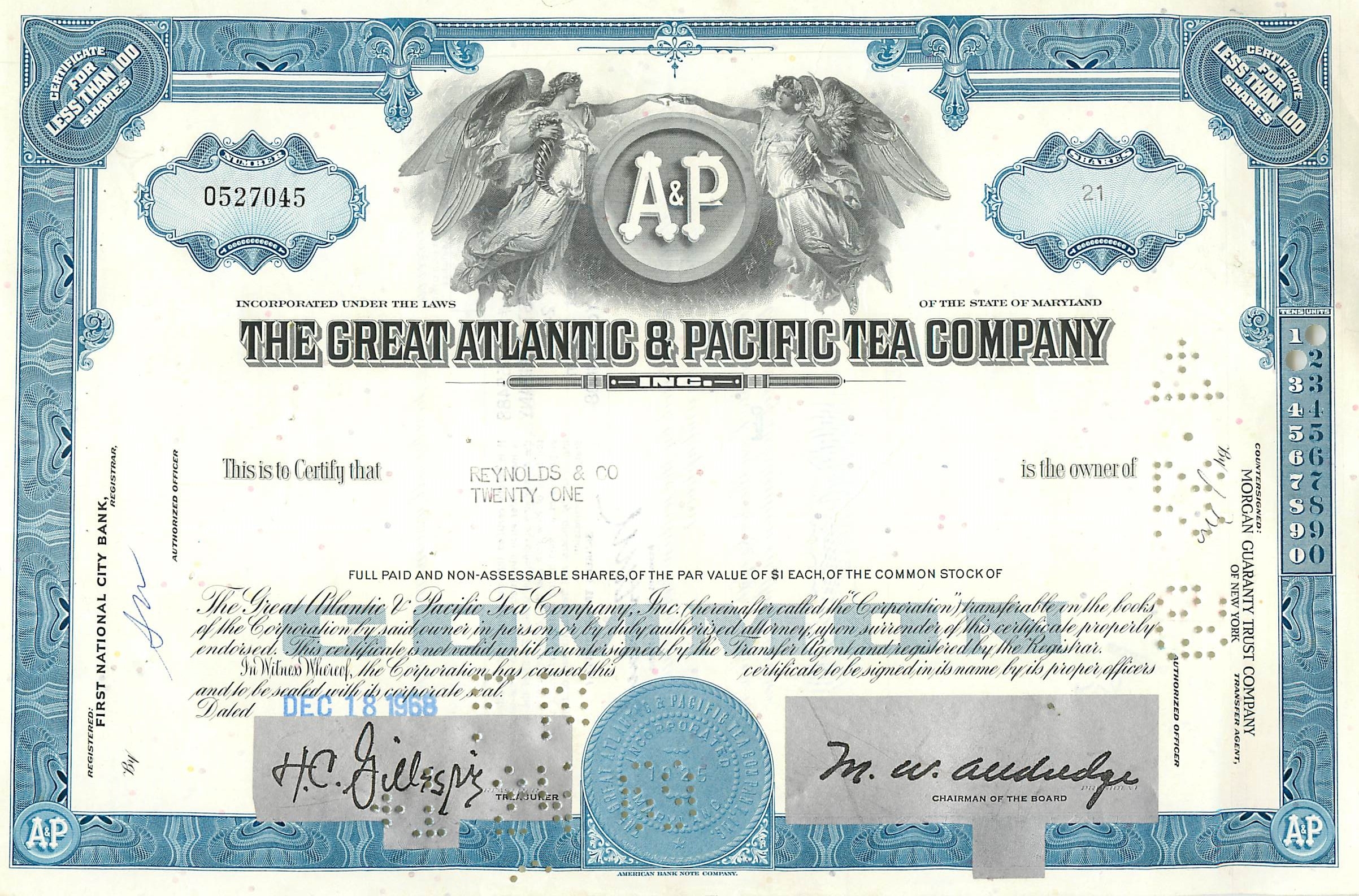 Coupon Share Action The Great Atlantic & Pacific Tea Company Ange Angel Femme