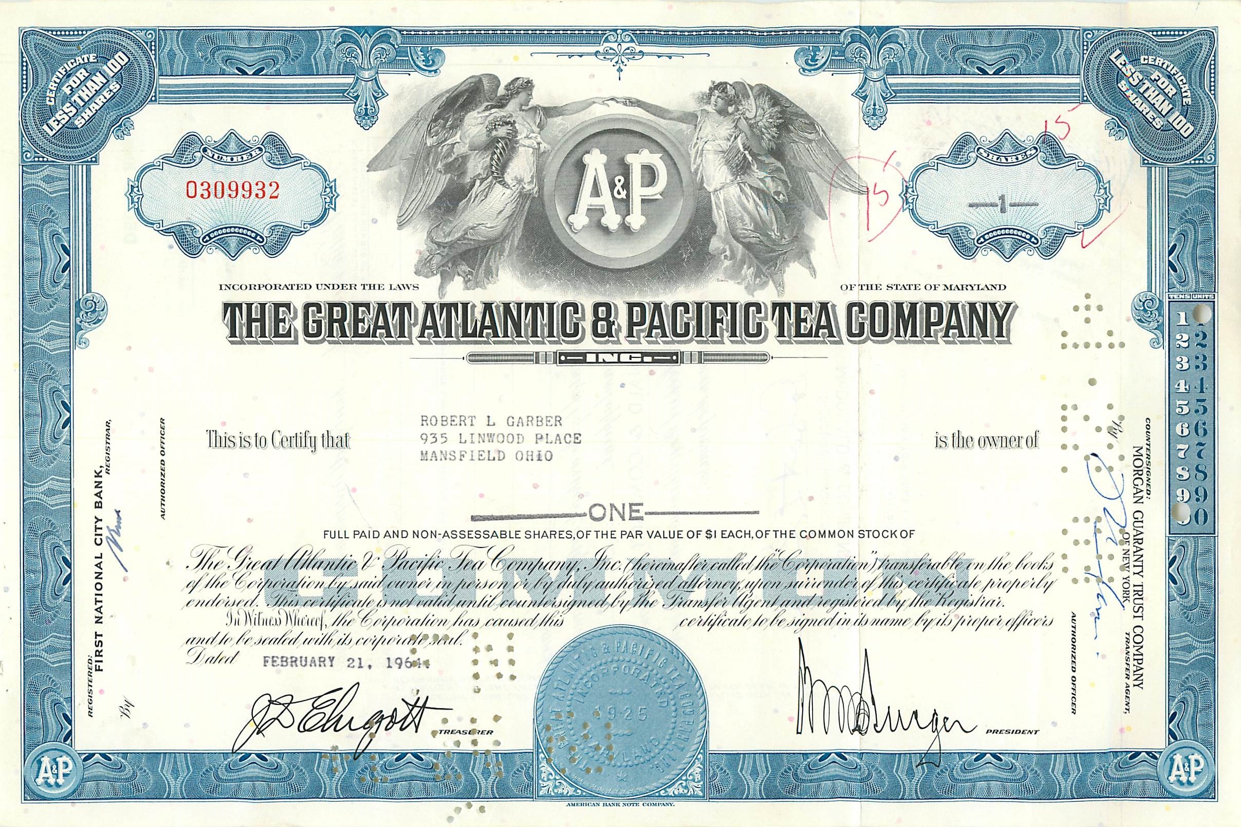 Coupon Share Action The Great Atlantic & Pacific Tea Company Ange Angel Femme