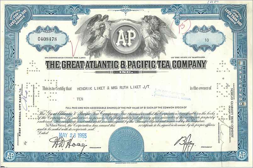 Coupon Share Action The Great Atlantic & Pacific Tea Company Ange Angel Femme