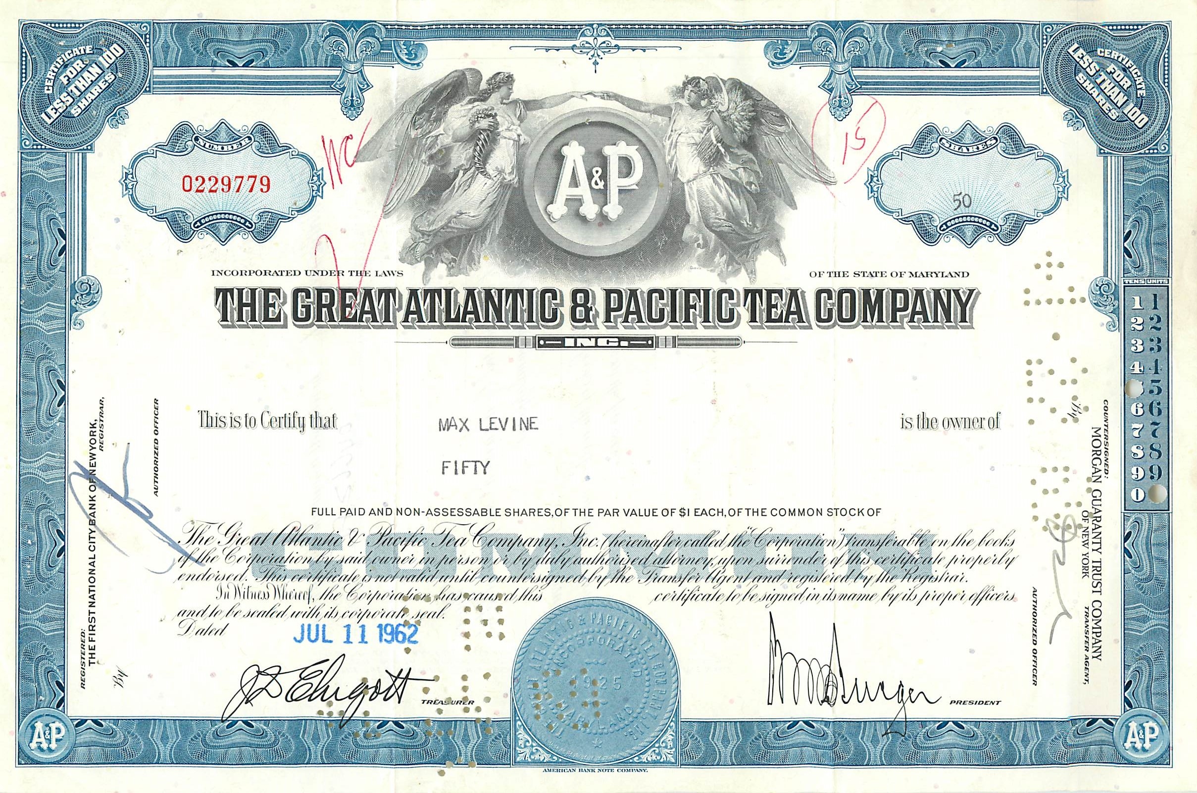 Coupon Share Action The Great Atlantic & Pacific Tea Company Ange Angel Femme