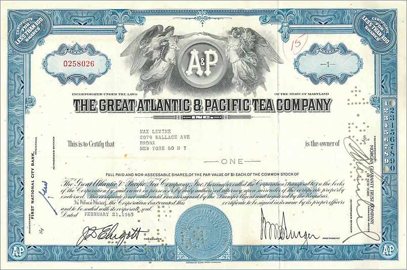 Coupon Share Action The Great Atlantic & Pacific Tea Company Ange Angel Femme