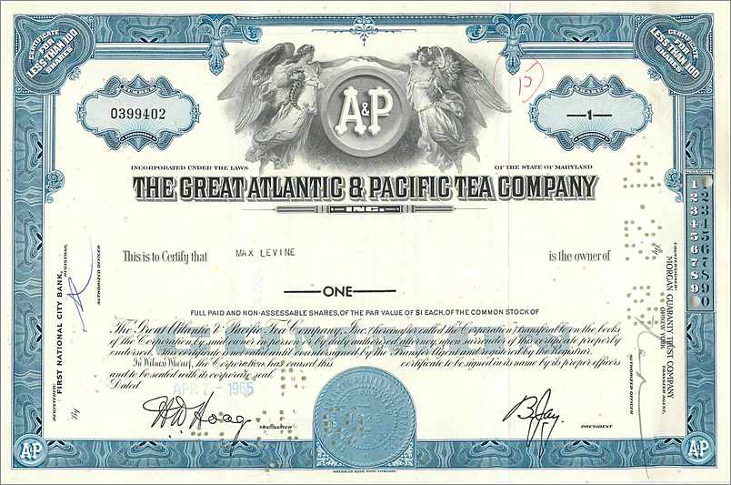 Coupon Share Action The Great Atlantic & Pacific Tea Company Ange Angel Femme