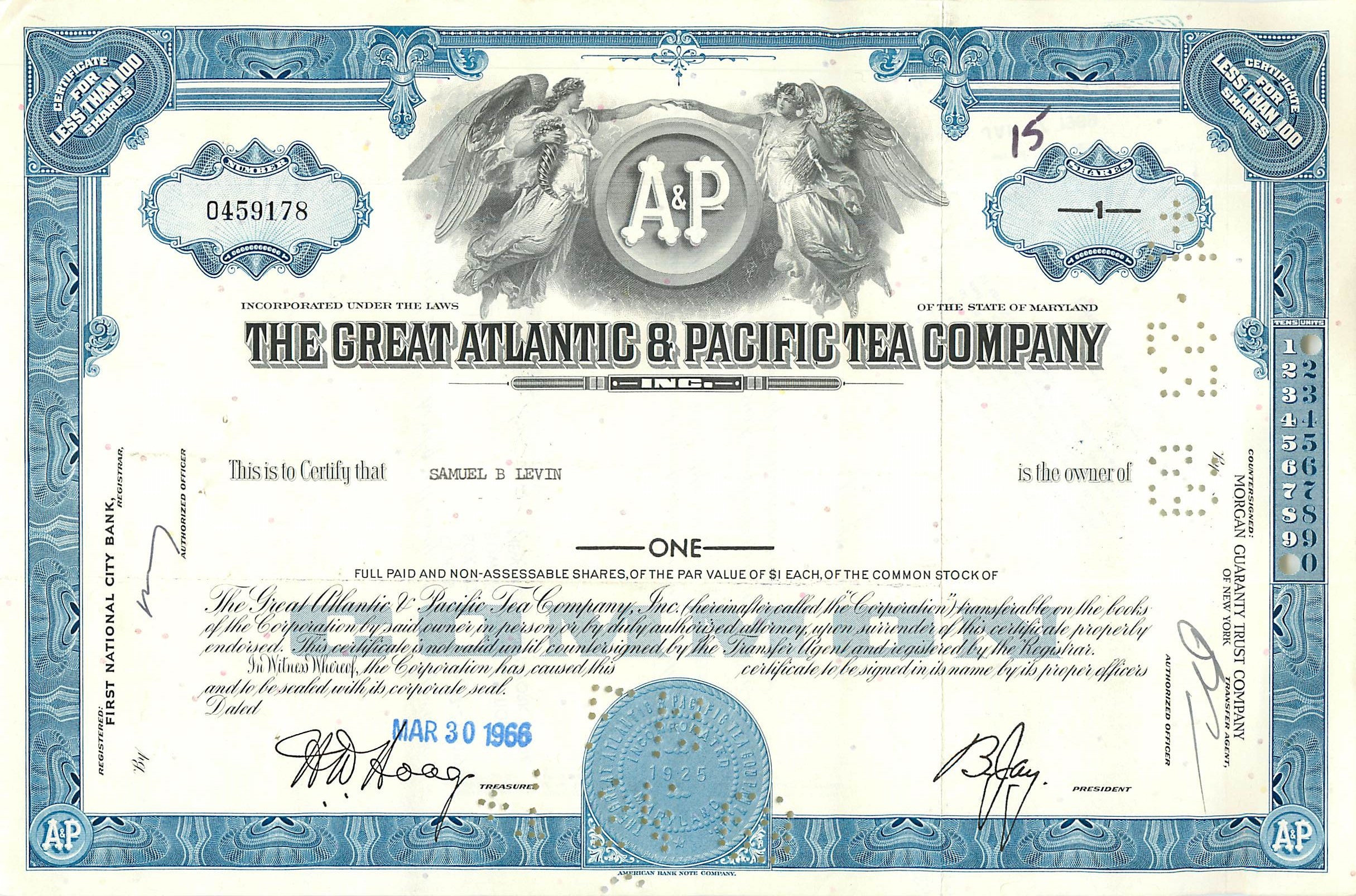 Coupon Share Action The Great Atlantic & Pacific Tea Company Ange Angel Femme
