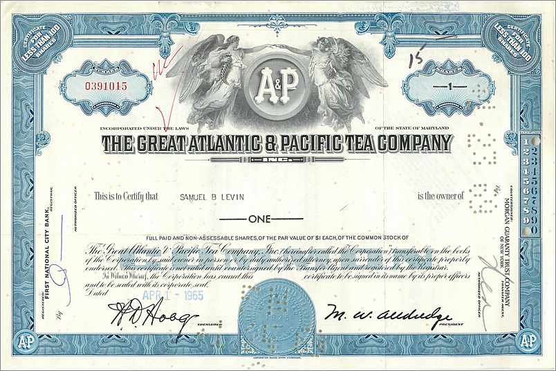 Coupon Share Action The Great Atlantic & Pacific Tea Company Ange Angel Femme