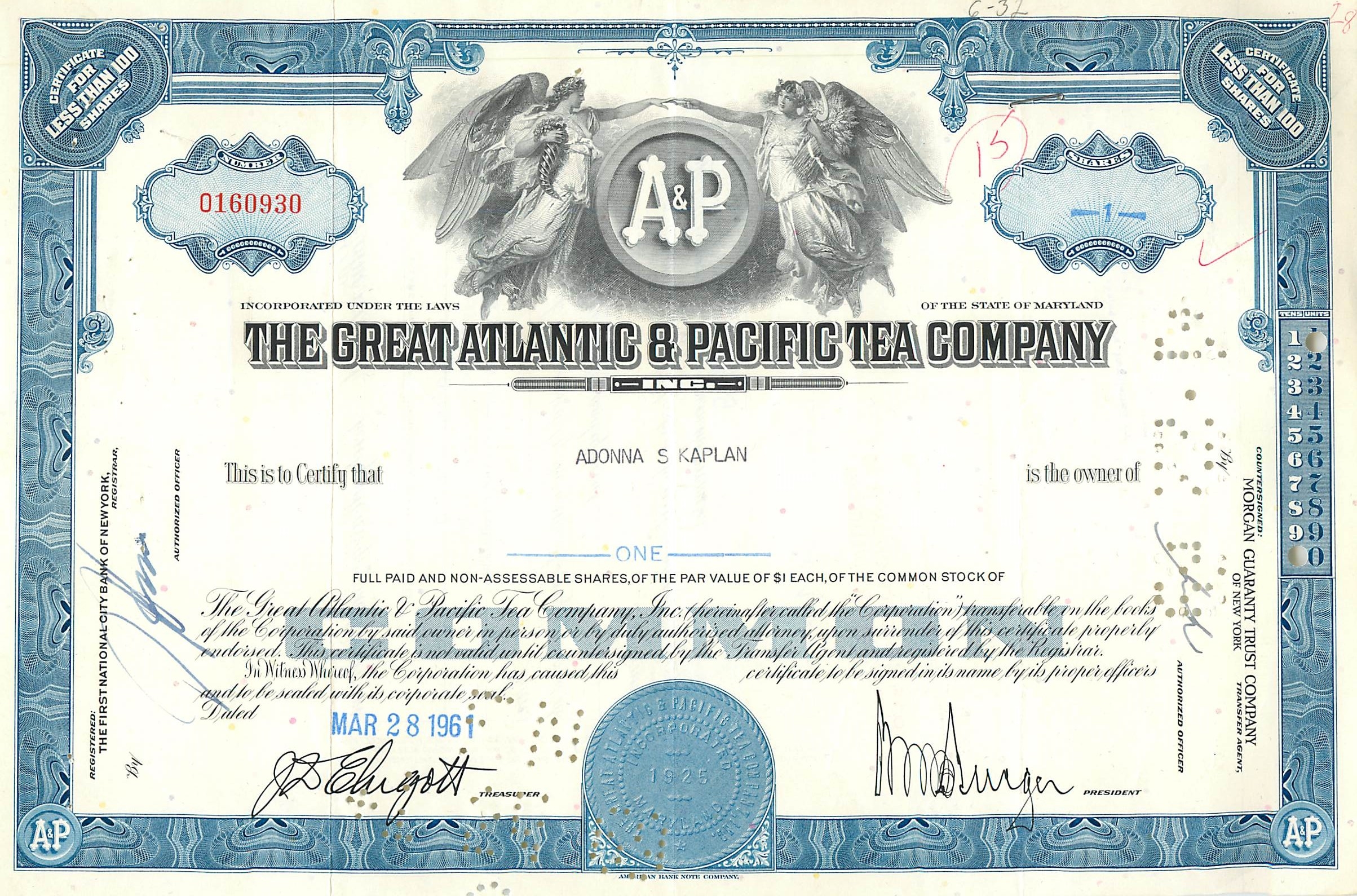 Coupon Share Action The Great Atlantic & Pacific Tea Company Ange Angel Femme