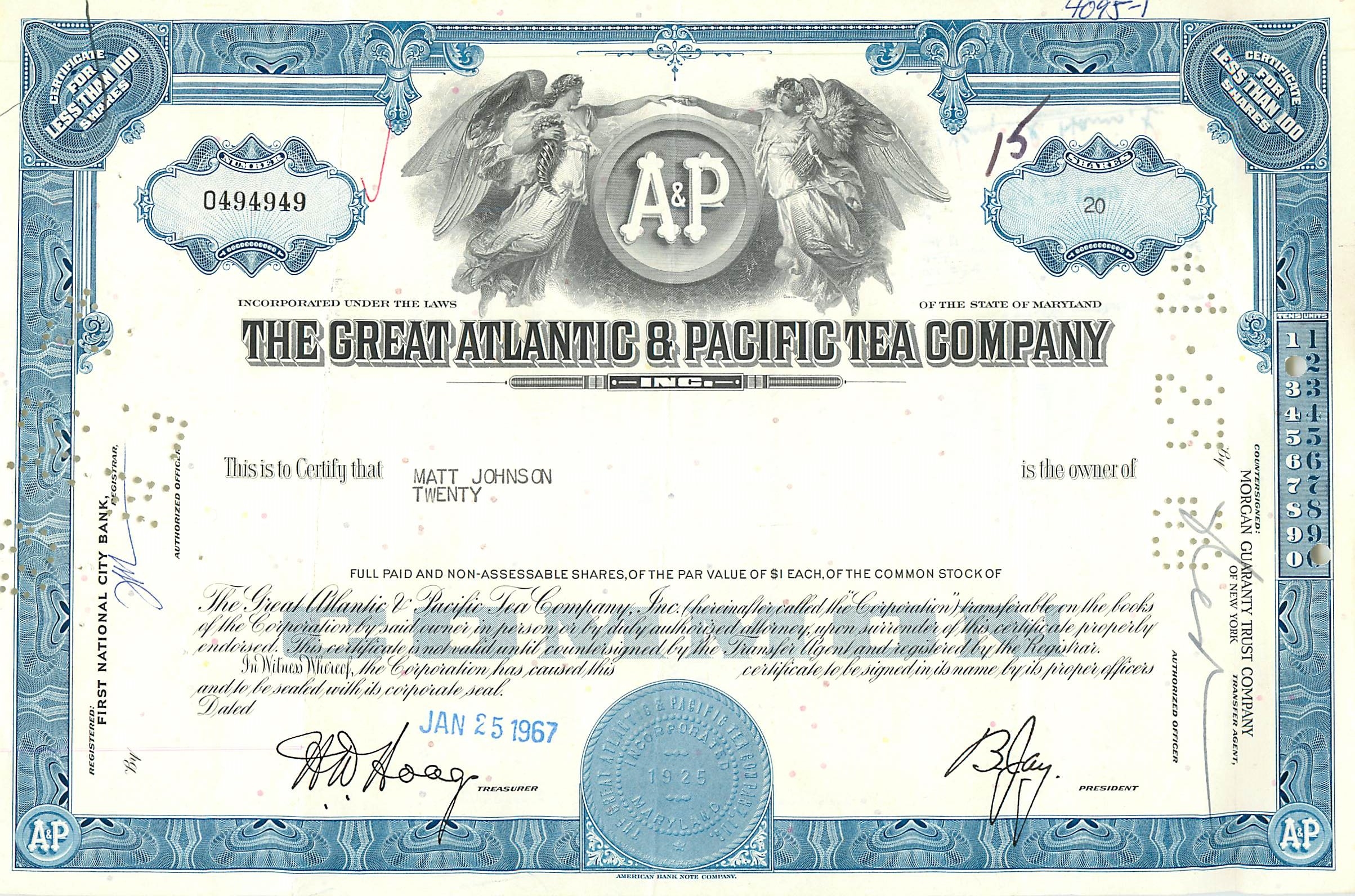 Coupon Share Action The Great Atlantic & Pacific Tea Company Ange Angel Femme