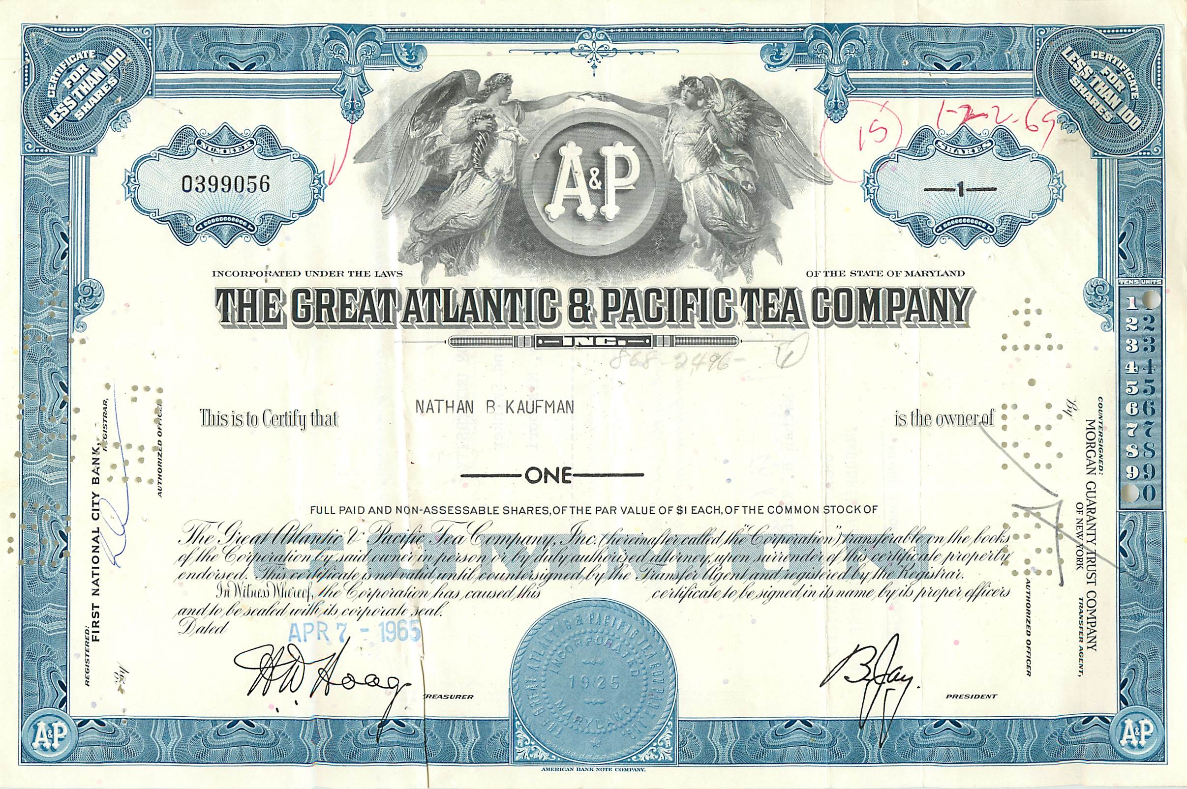 Coupon Share Action The Great Atlantic & Pacific Tea Company Ange Angel Femme