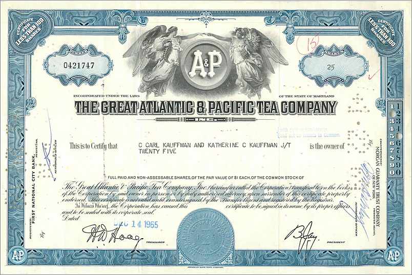 Coupon Share Action The Great Atlantic & Pacific Tea Company Ange Angel Femme