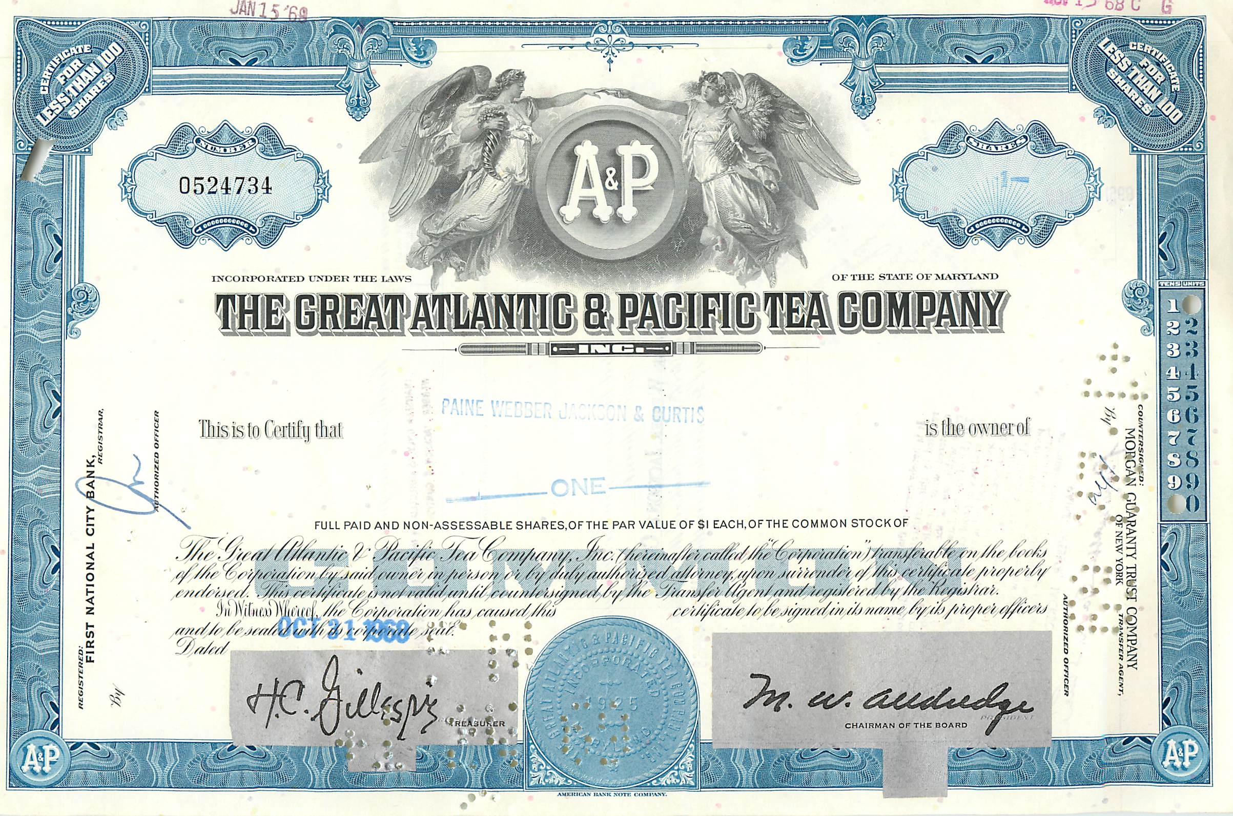 Coupon Share Action The Great Atlantic & Pacific Tea Company Ange Angel Femme