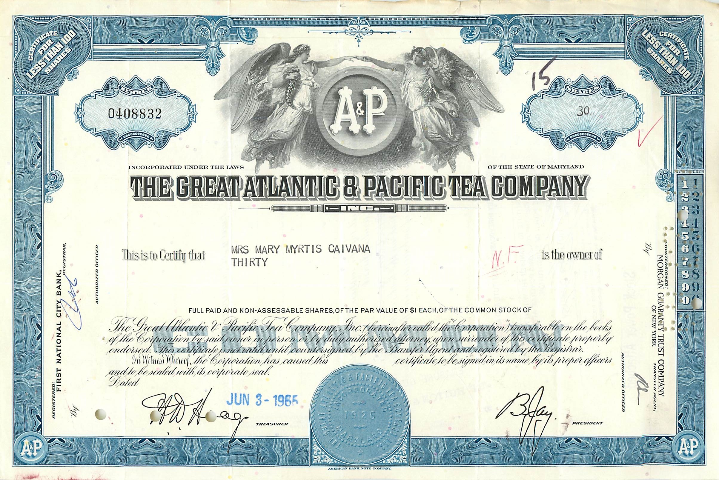 Coupon Share Action The Great Atlantic & Pacific Tea Company Ange Angel Femme