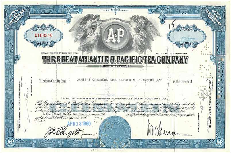 Coupon Share Action The Great Atlantic & Pacific Tea Company Ange Angel Femme