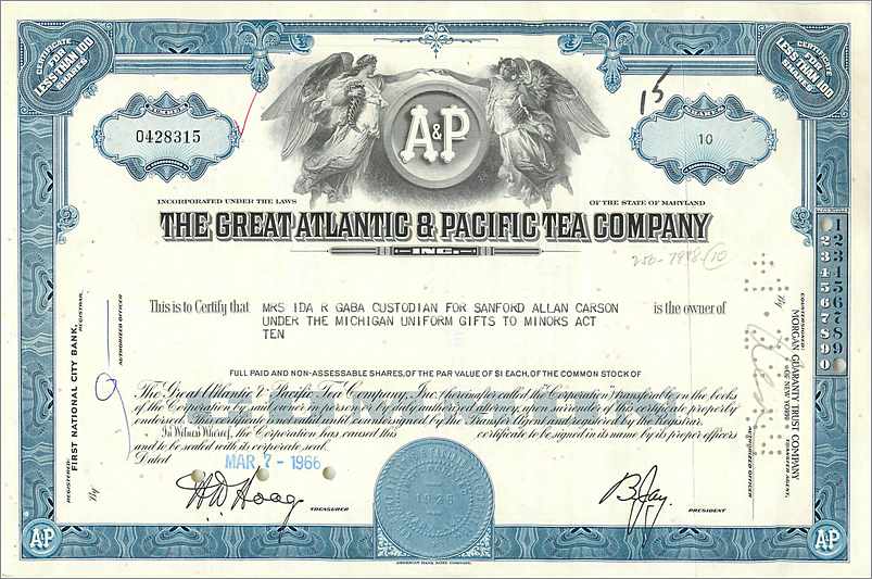 Coupon Share Action The Great Atlantic & Pacific Tea Company Ange Angel Femme