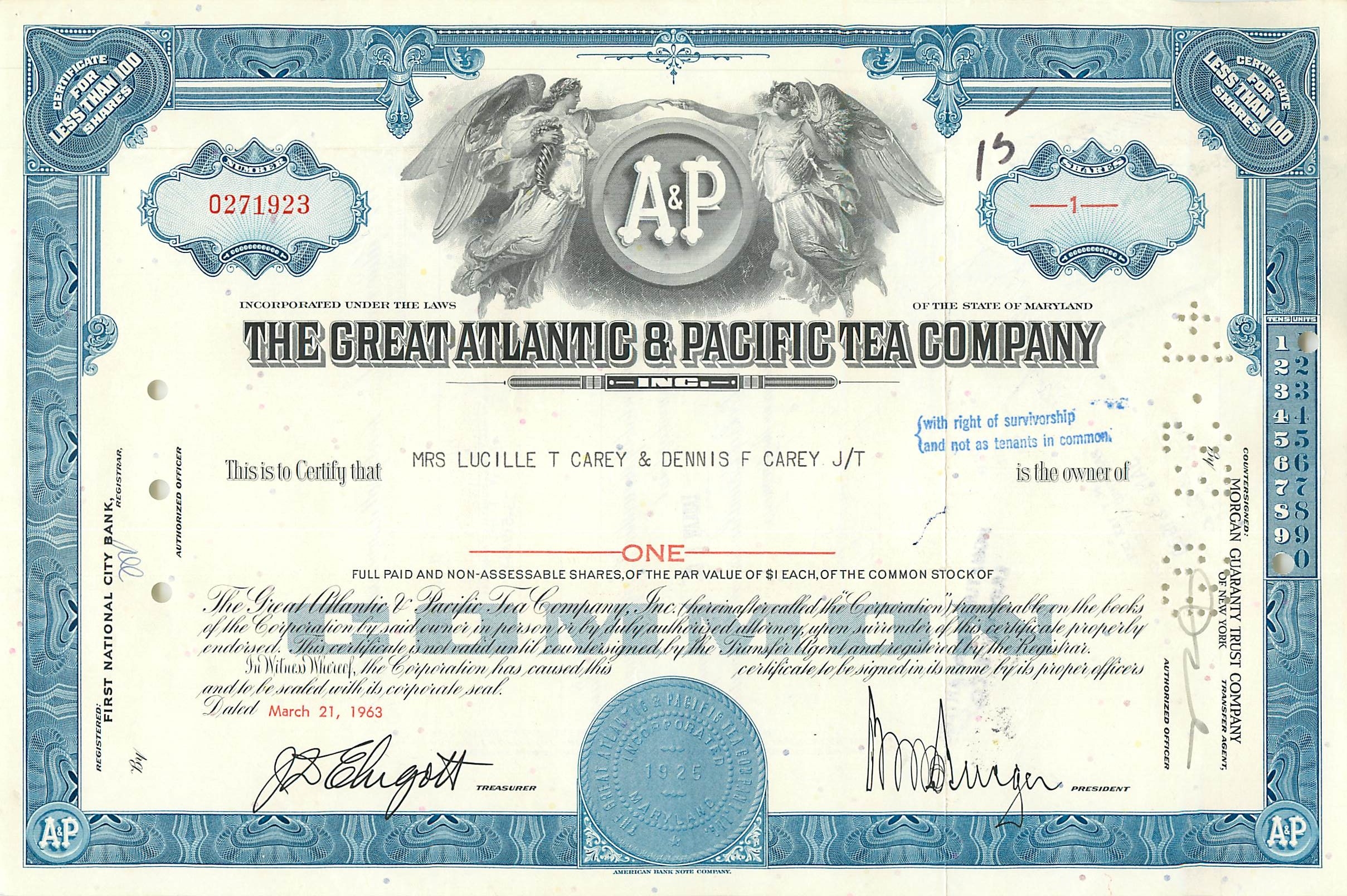 Coupon Share Action The Great Atlantic & Pacific Tea Company Ange Angel Femme