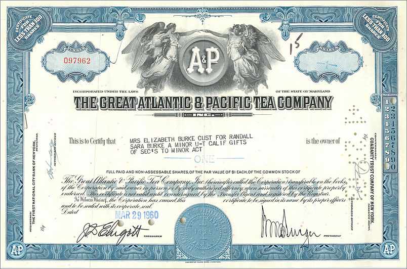 Coupon Share Action The Great Atlantic & Pacific Tea Company Ange Angel Femme