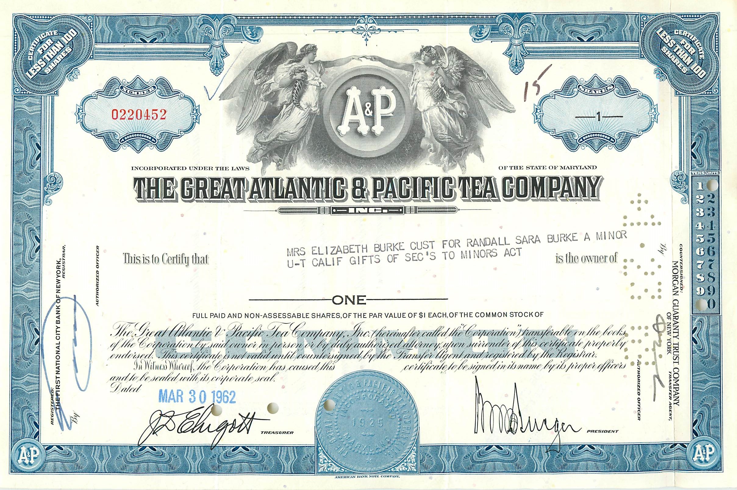 Coupon Share Action The Great Atlantic & Pacific Tea Company Ange Angel Femme