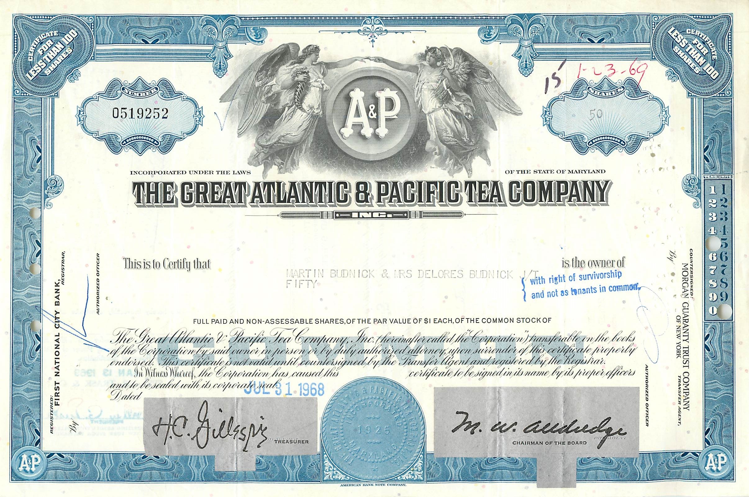 Coupon Share Action The Great Atlantic & Pacific Tea Company Ange Angel Femme