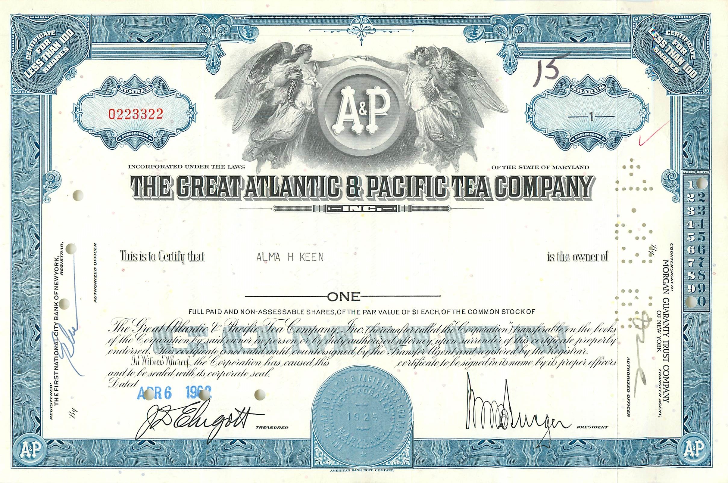Coupon Share Action The Great Atlantic & Pacific Tea Company Ange Angel Femme