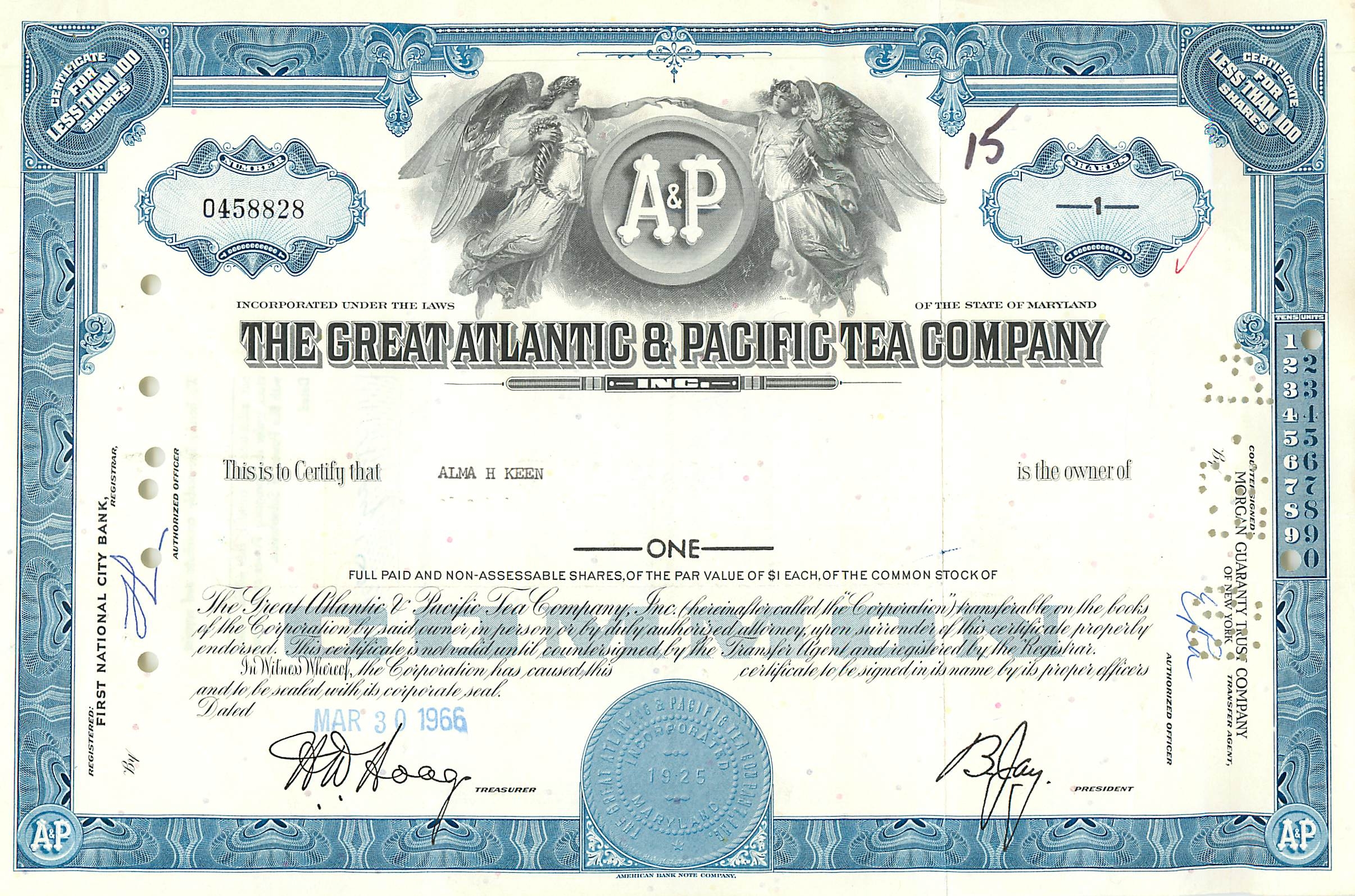 Coupon Share Action The Great Atlantic & Pacific Tea Company Ange Angel Femme