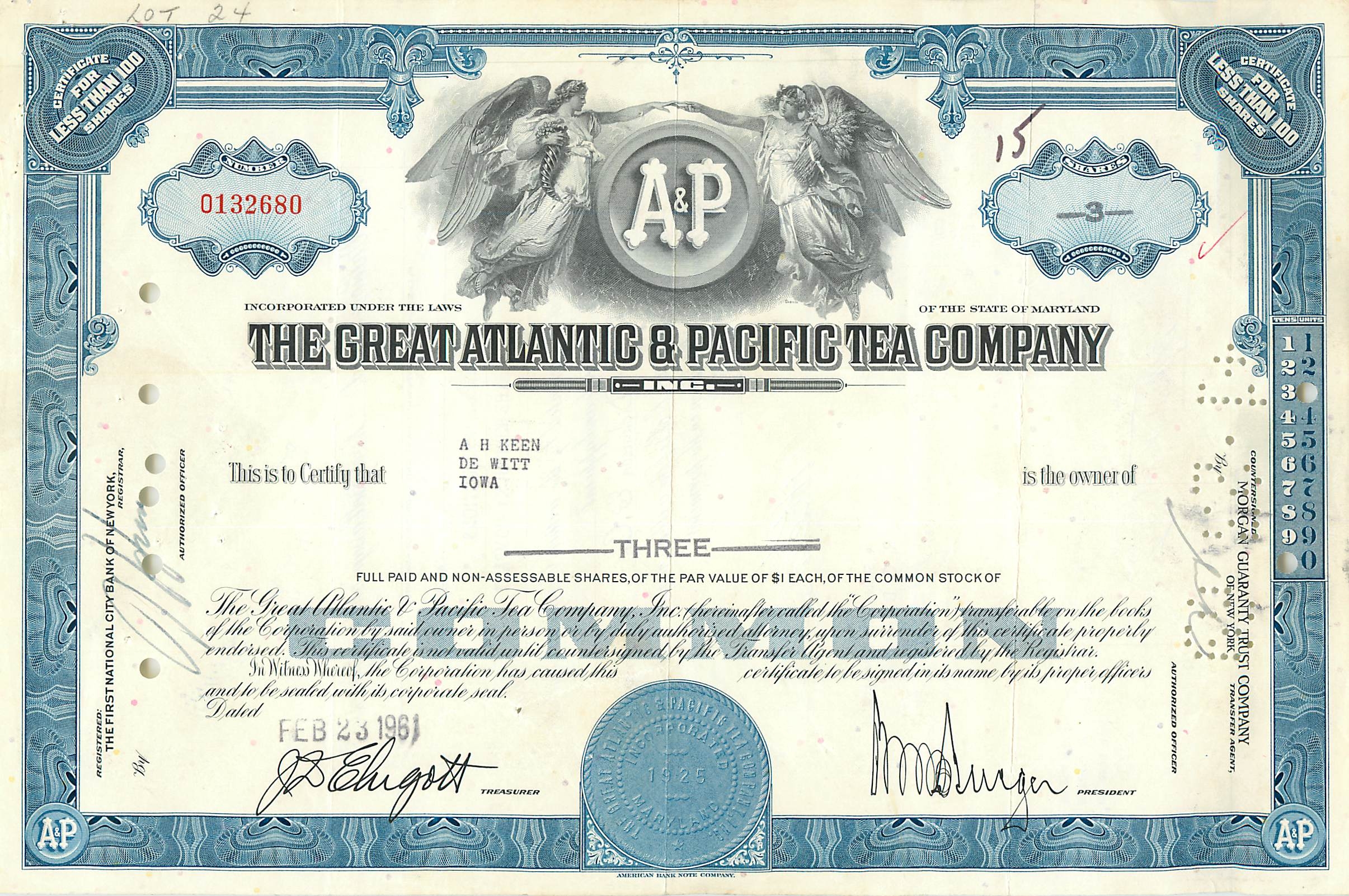 Coupon Share Action The Great Atlantic & Pacific Tea Company Ange Angel Femme