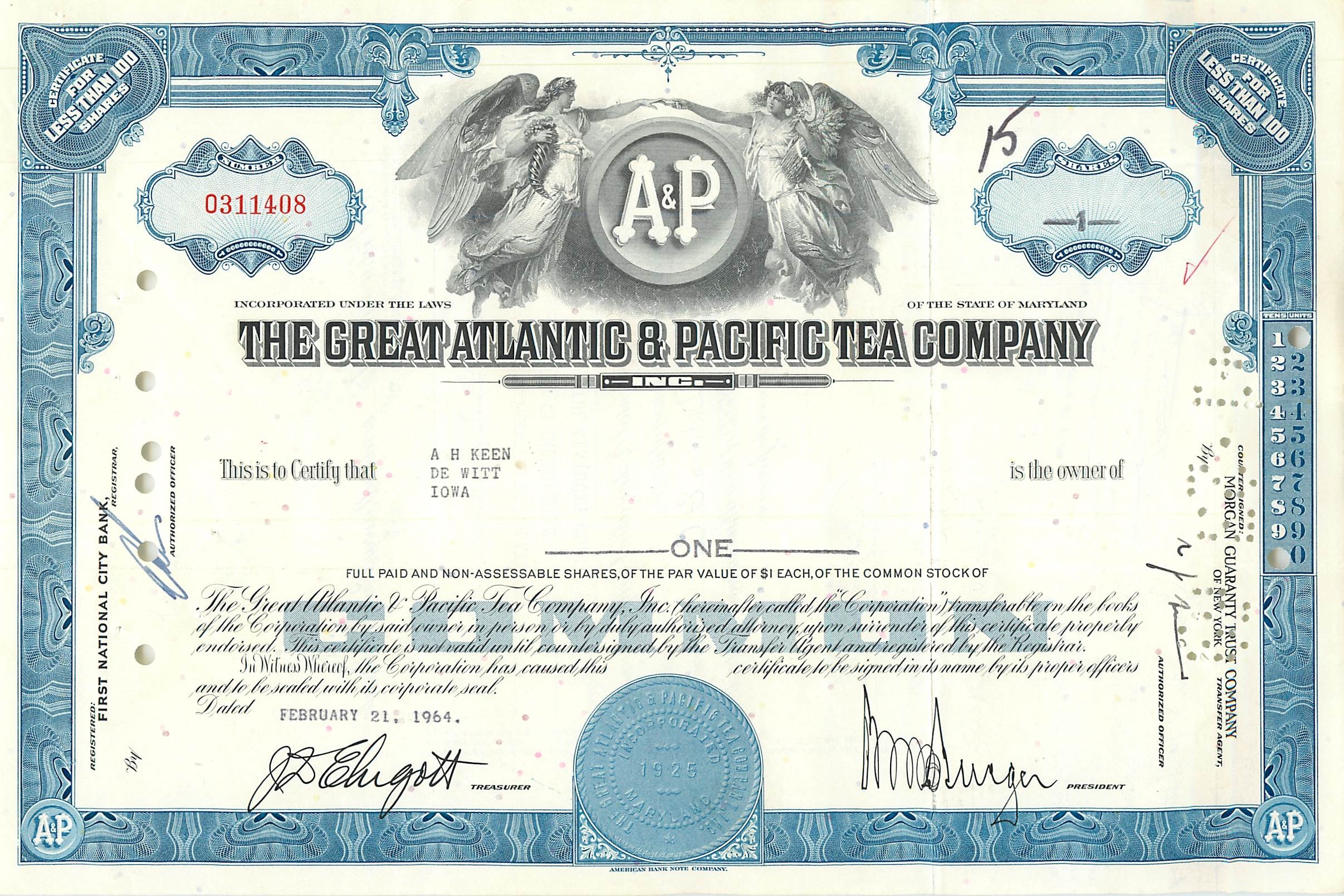 Coupon Share Action The Great Atlantic & Pacific Tea Company Ange Angel Femme