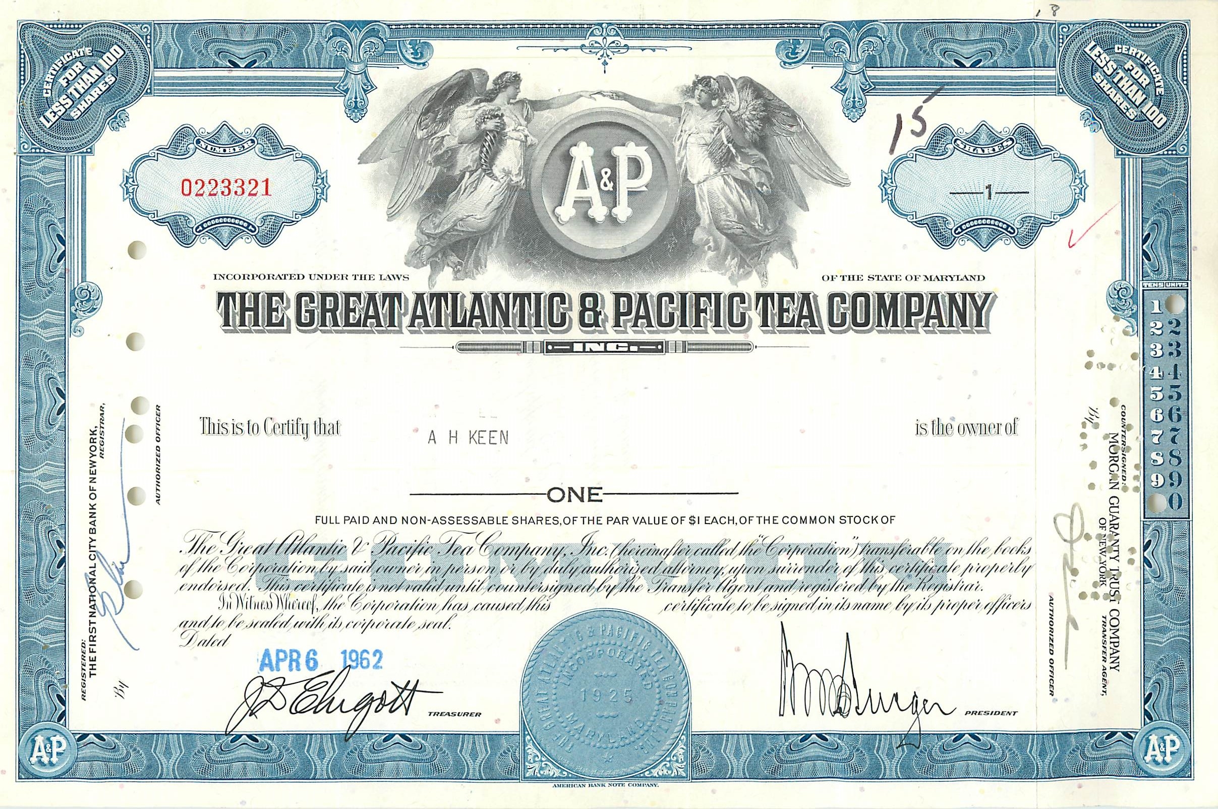 Coupon Share Action The Great Atlantic & Pacific Tea Company Ange Angel Femme