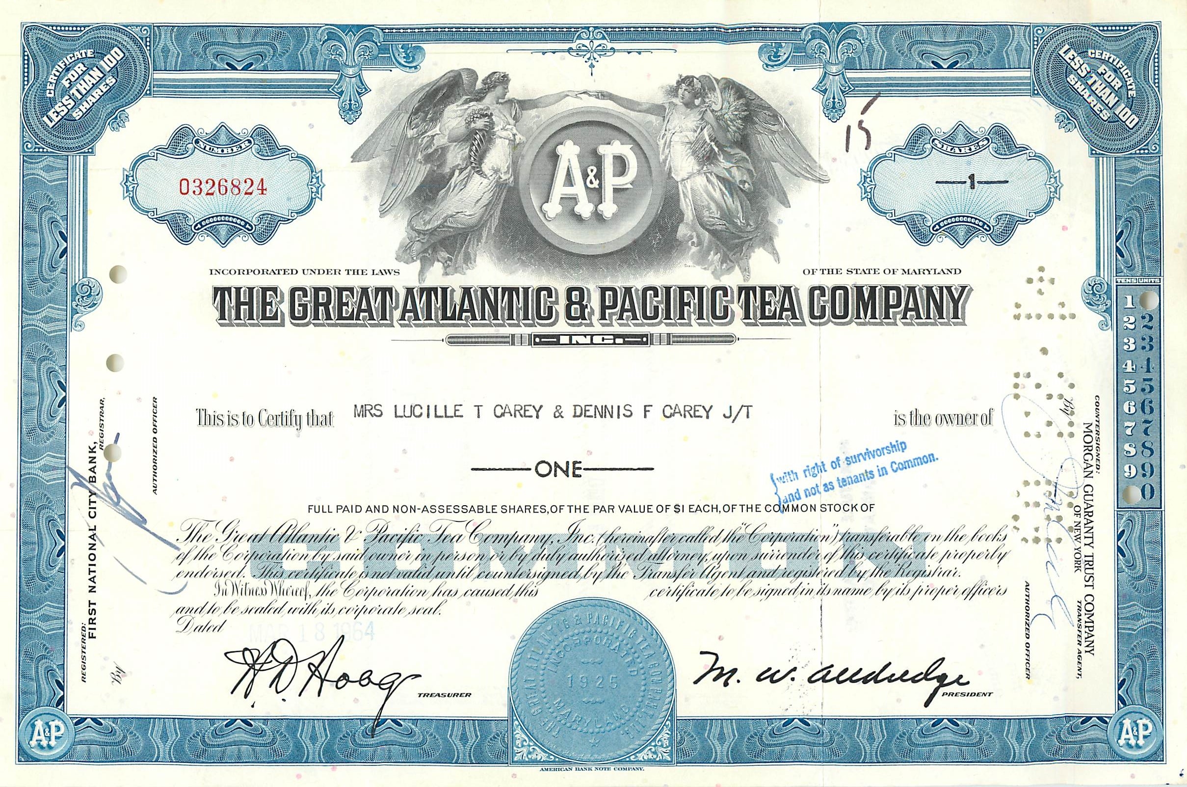 Coupon Share Action The Great Atlantic & Pacific Tea Company Ange Angel Femme