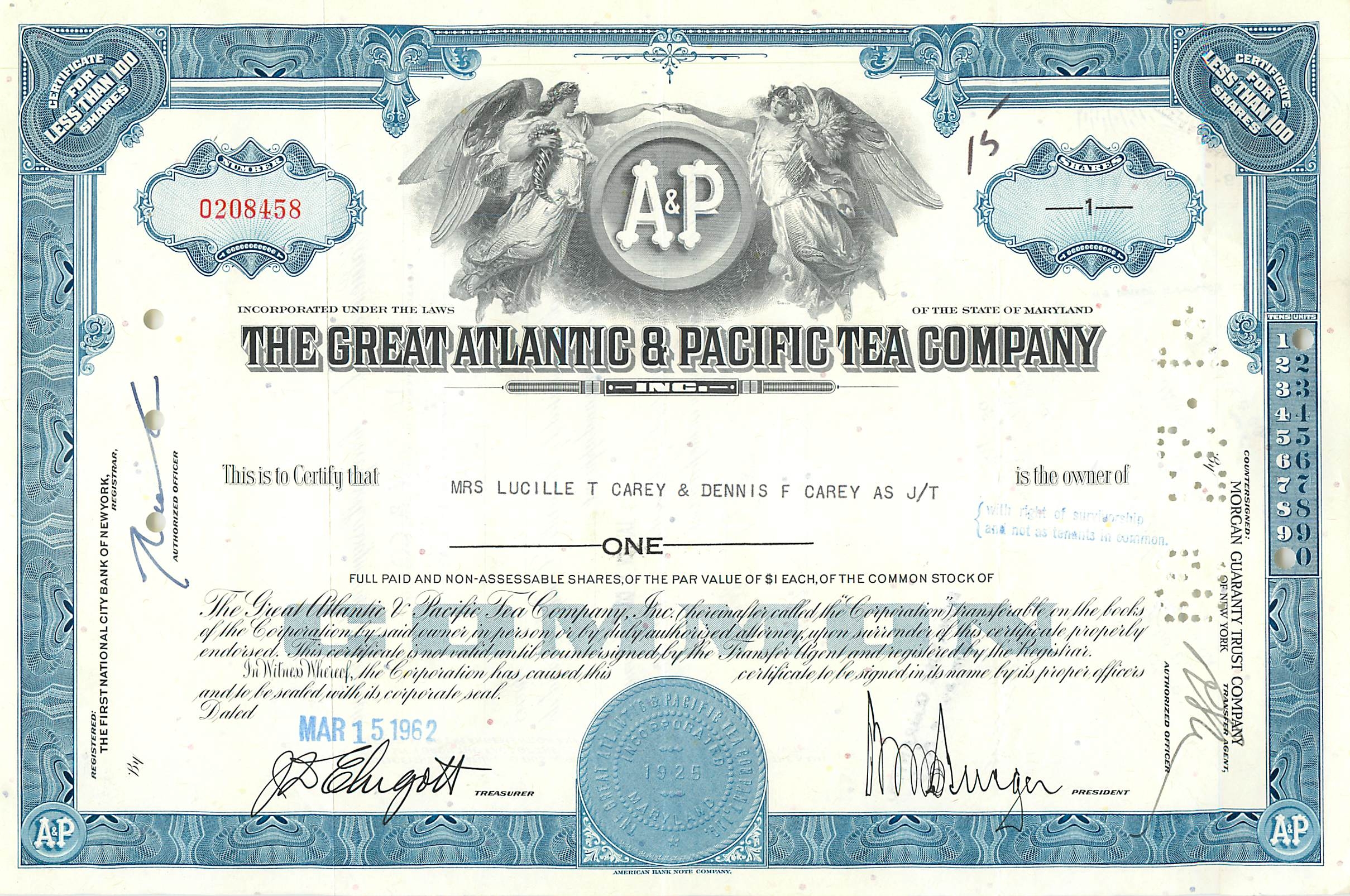 Coupon Share Action The Great Atlantic & Pacific Tea Company Ange Angel Femme