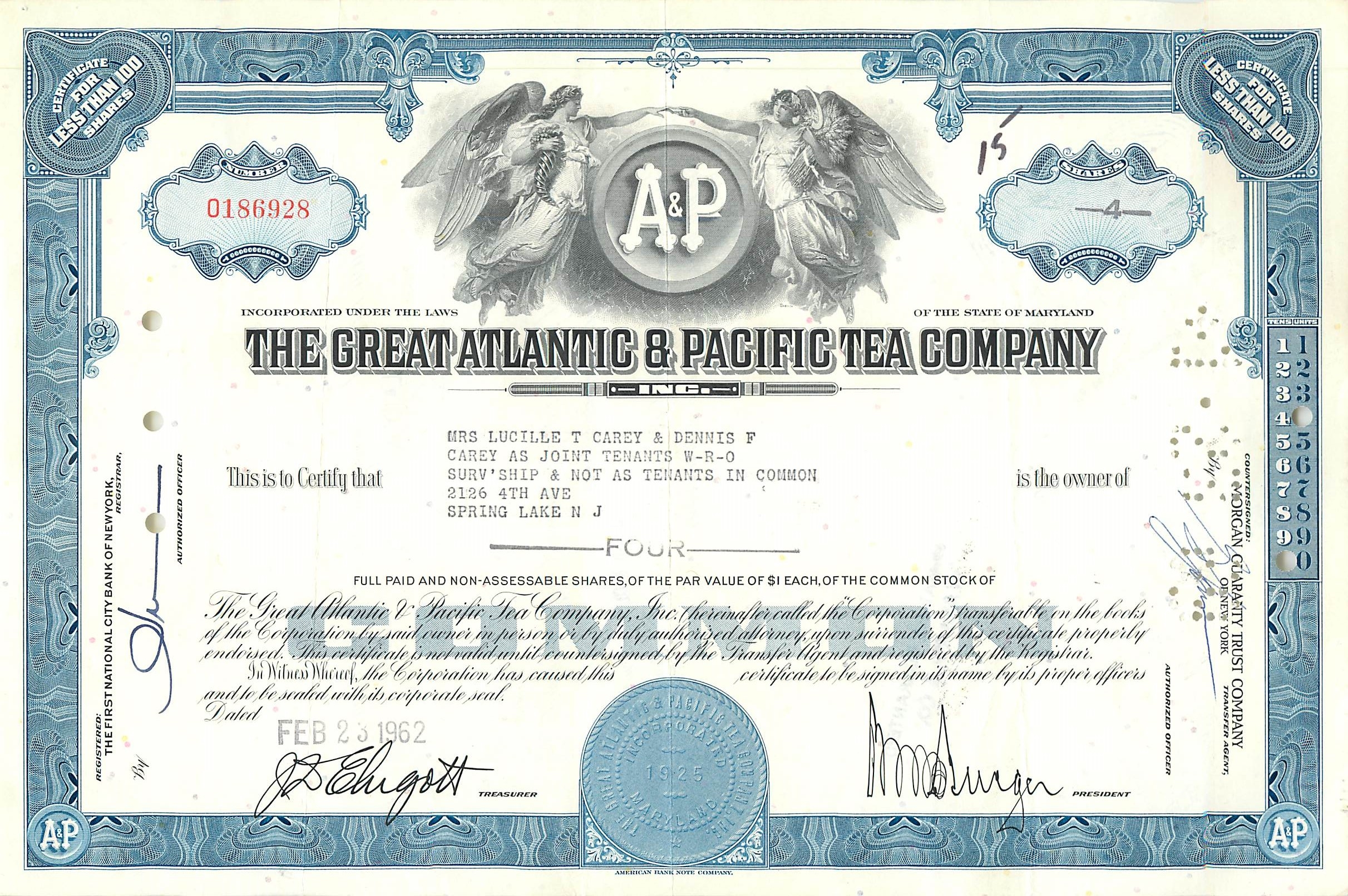 Coupon Share Action The Great Atlantic & Pacific Tea Company Ange Angel Femme