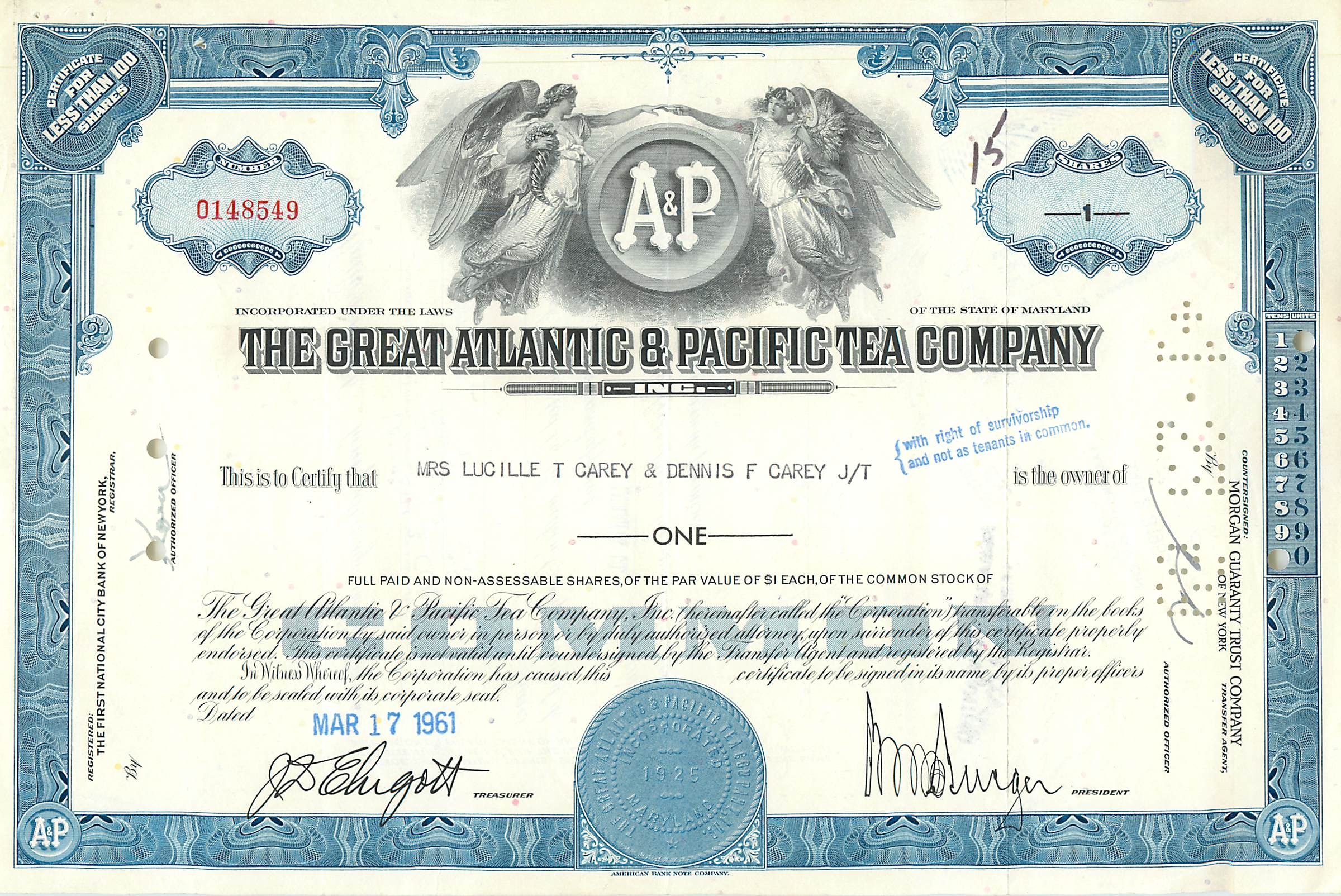 Coupon Share Action The Great Atlantic & Pacific Tea Company Ange Angel Femme