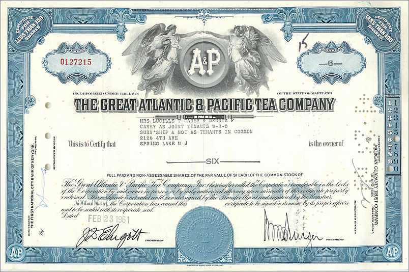 Coupon Share Action The Great Atlantic & Pacific Tea Company Ange Angel Femme