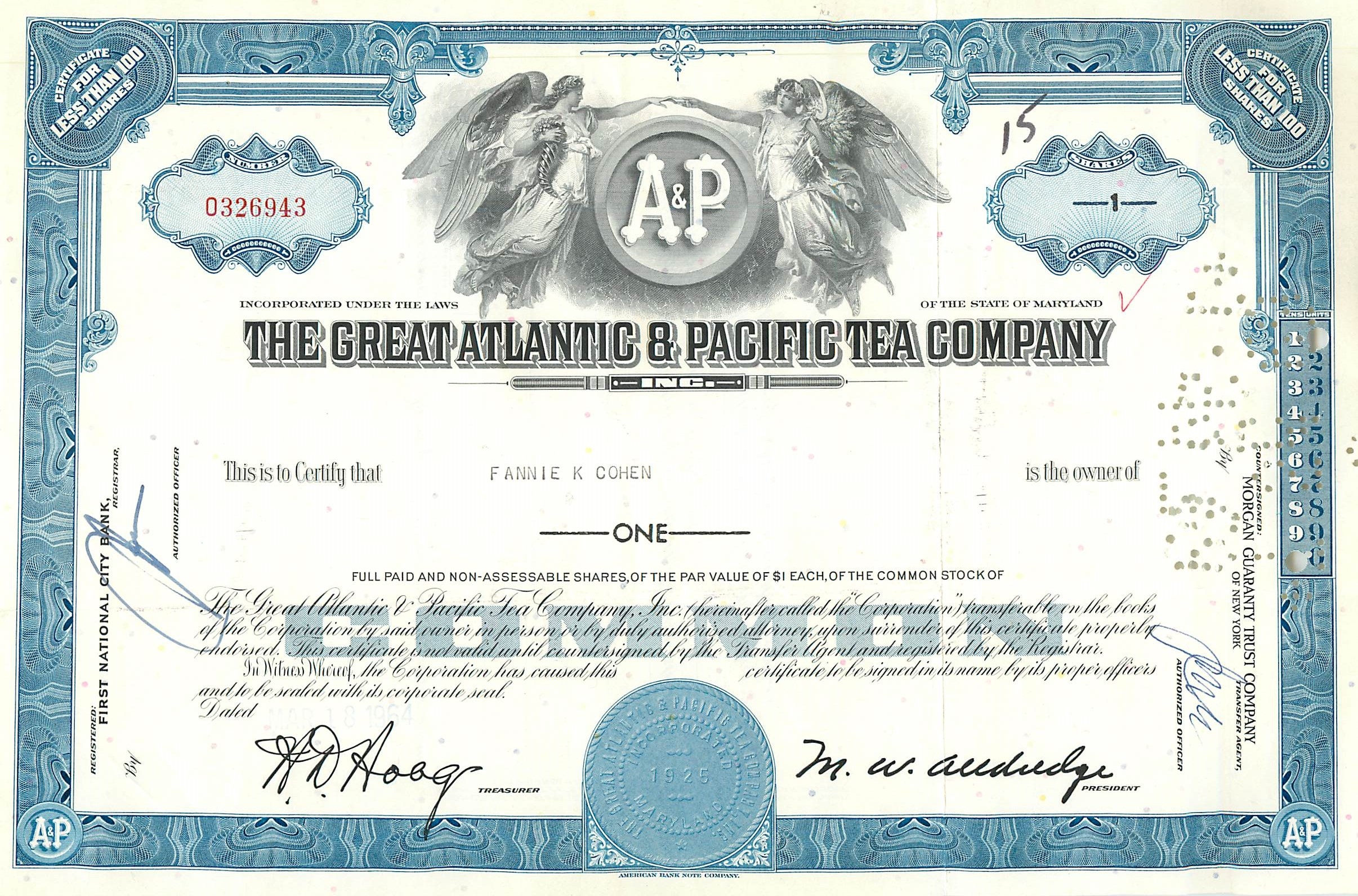Coupon Share Action The Great Atlantic & Pacific Tea Company Ange Angel Femme