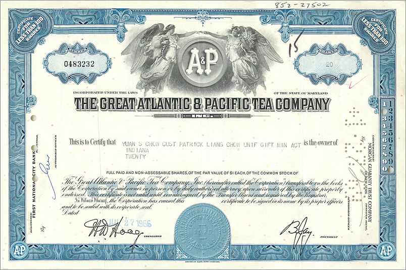 Coupon Share Action The Great Atlantic & Pacific Tea Company Ange Angel Femme