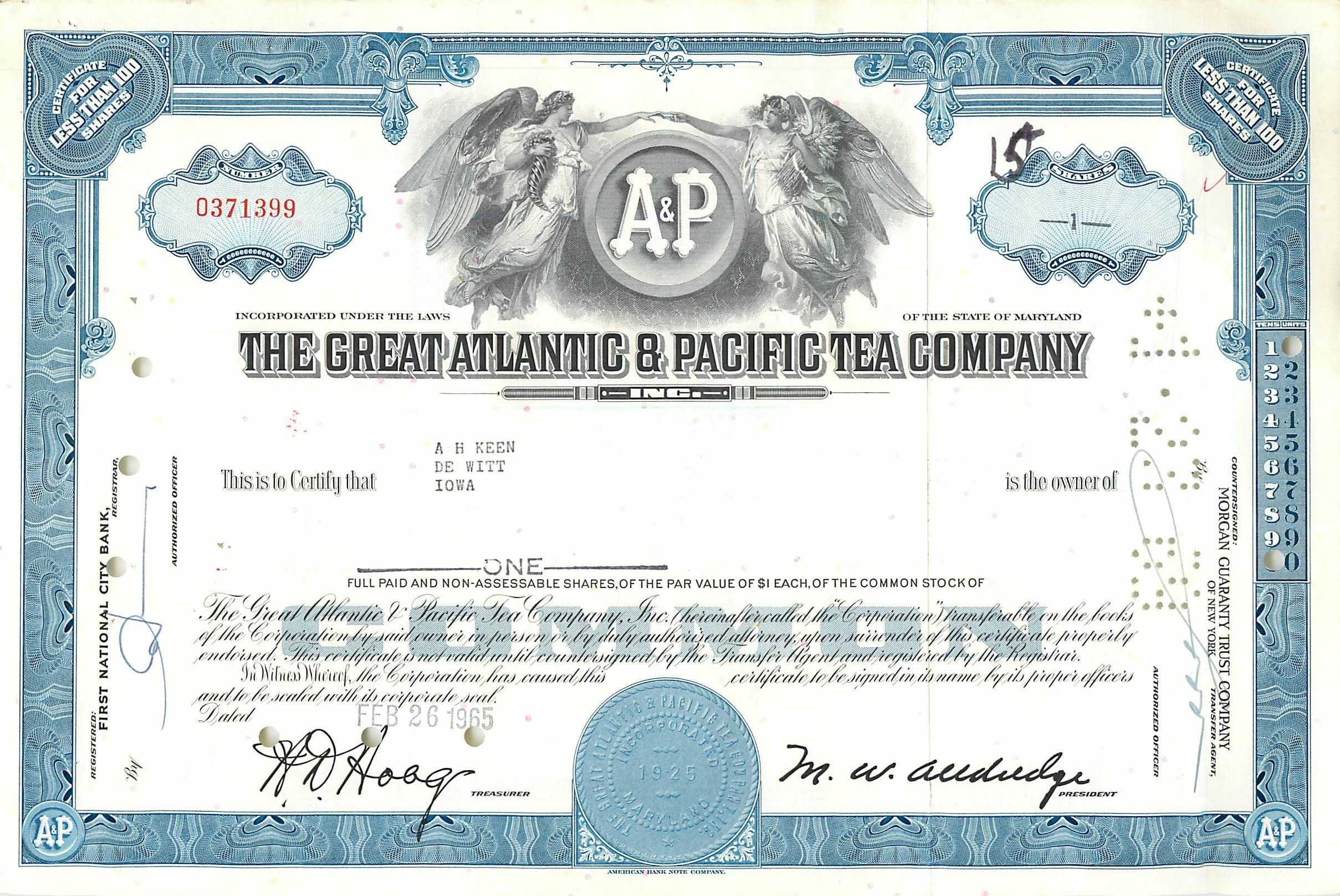 Coupon Share Action The Great Atlantic & Pacific Tea Company Ange Angel Femme