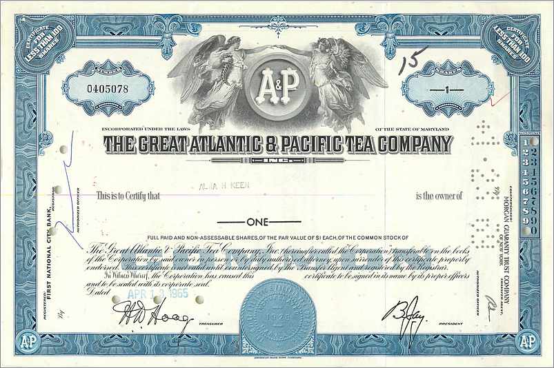 Coupon Share Action The Great Atlantic & Pacific Tea Company Ange Angel Femme