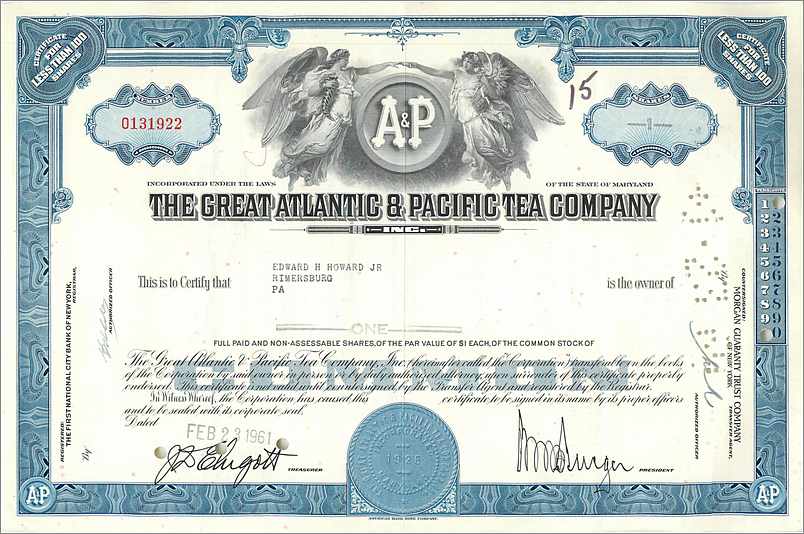 Coupon Share Action The Great Atlantic & Pacific Tea Company Ange Angel Femme