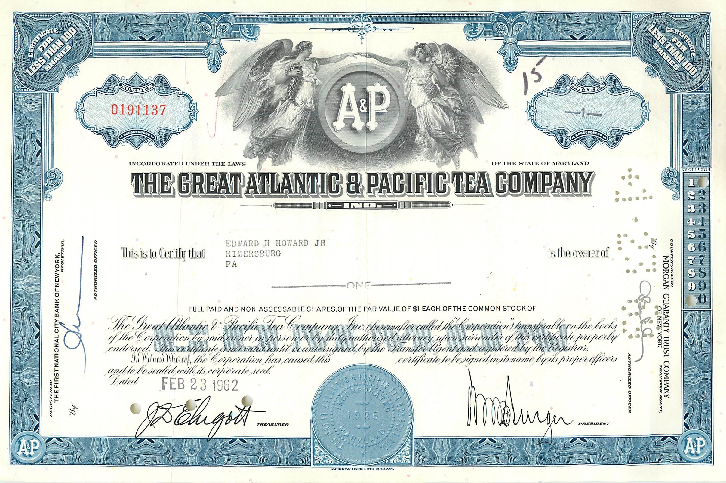 Coupon Share Action The Great Atlantic & Pacific Tea Company Ange Angel Femme