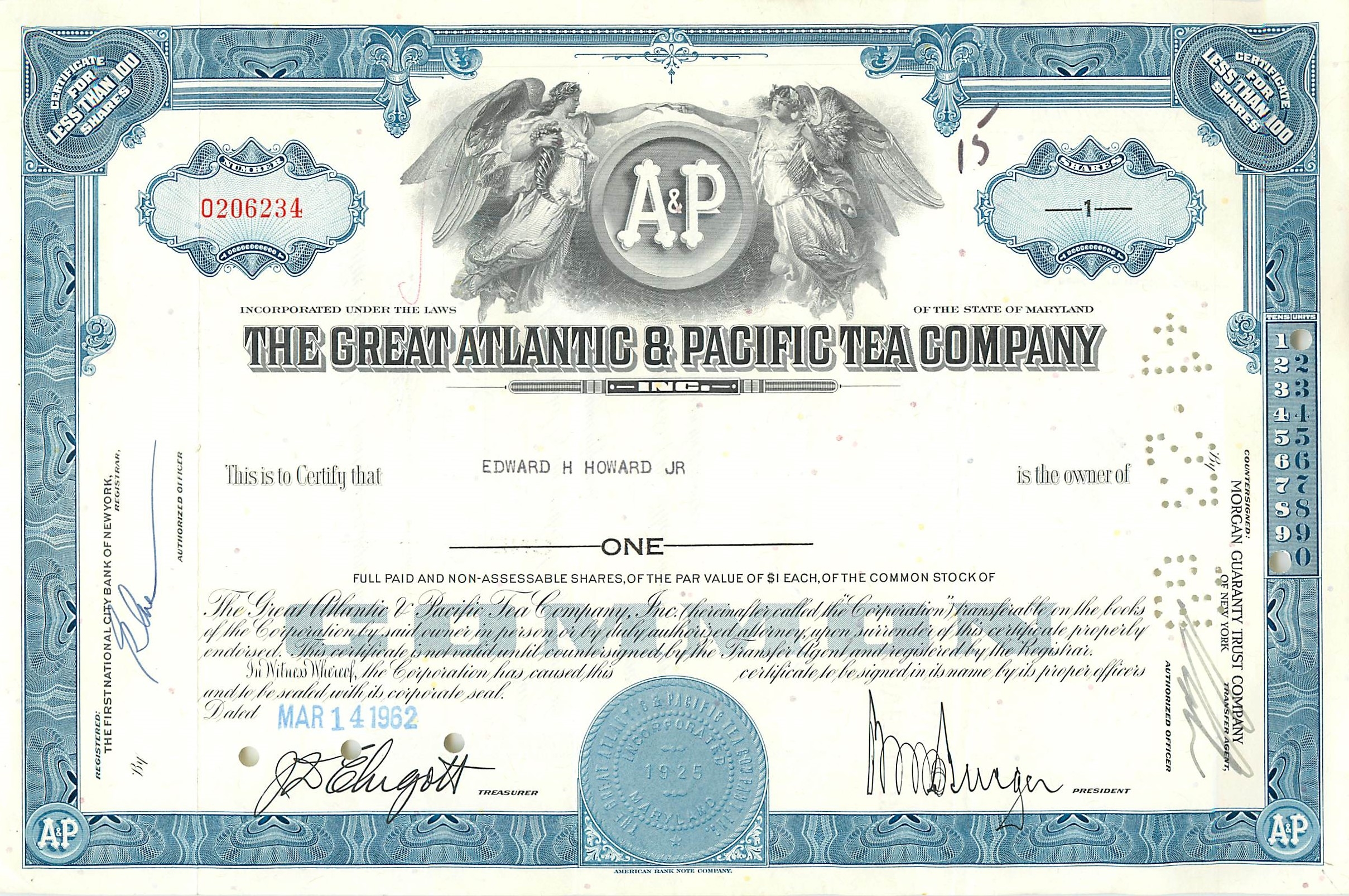 Coupon Share Action The Great Atlantic & Pacific Tea Company Ange Angel Femme