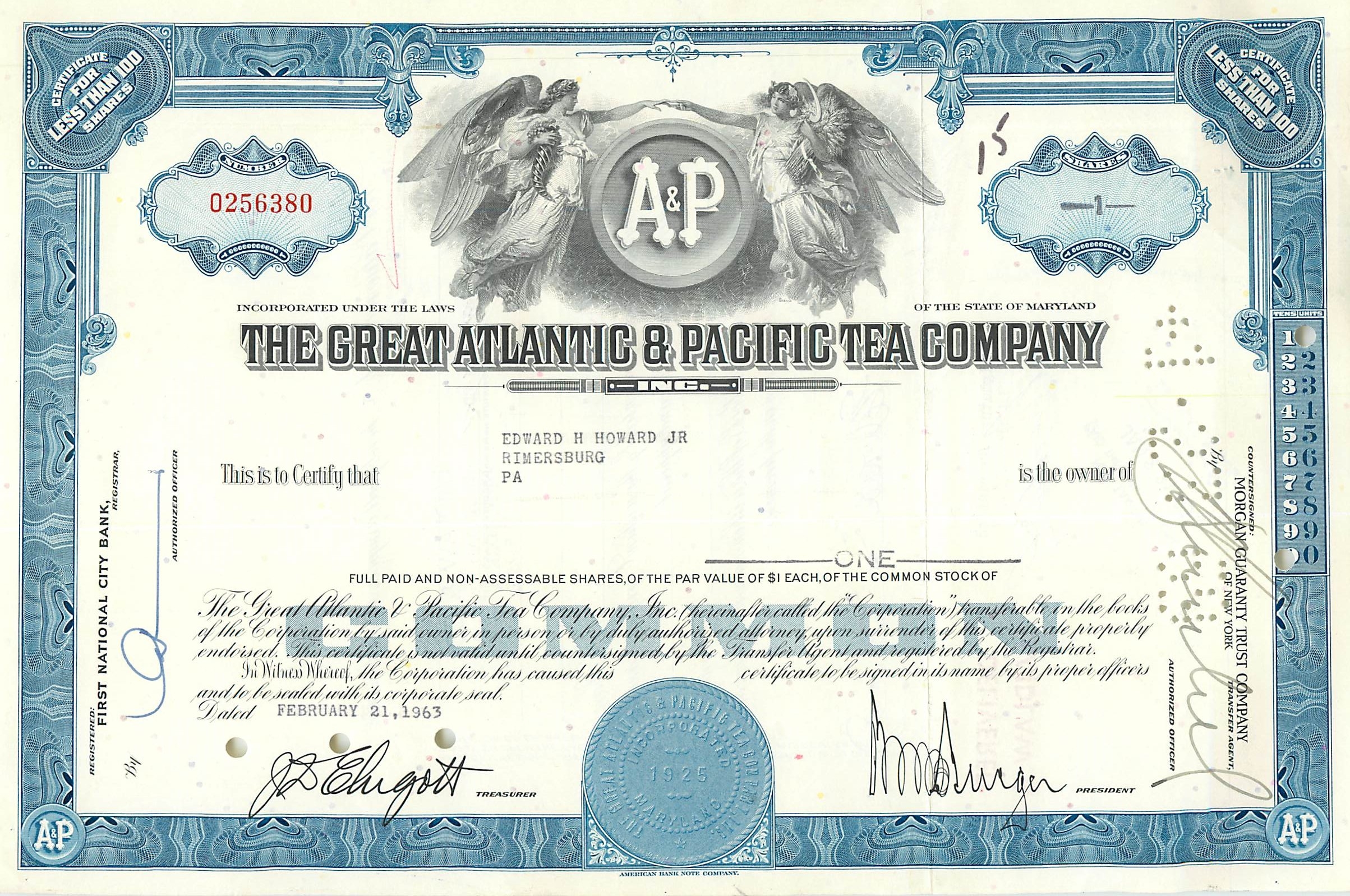 Coupon Share Action The Great Atlantic & Pacific Tea Company Ange Angel Femme