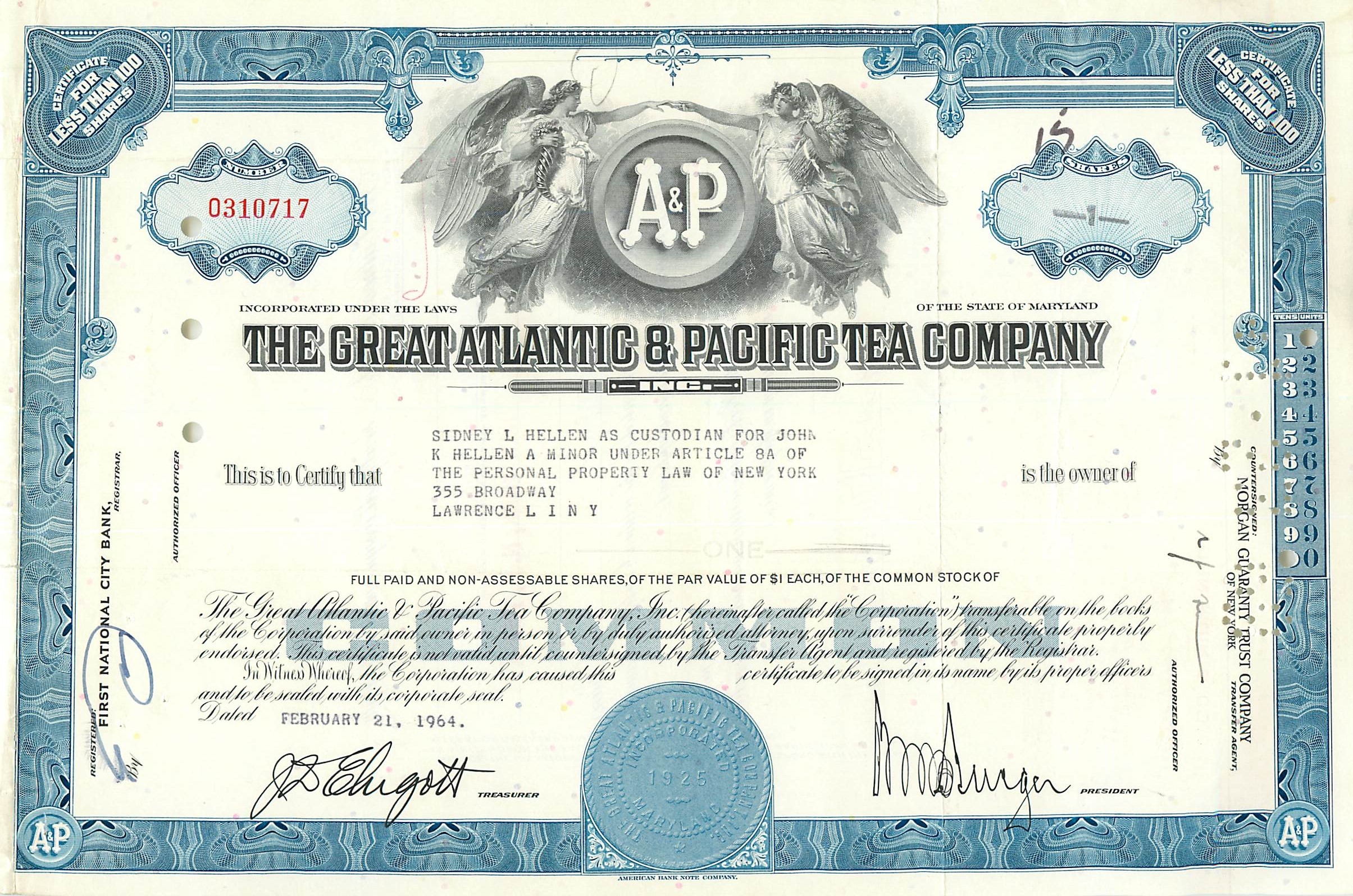 Coupon Share Action The Great Atlantic & Pacific Tea Company Ange Angel Femme